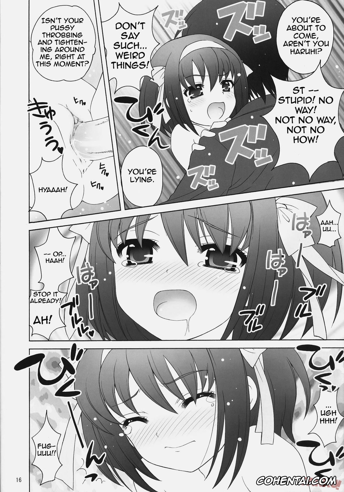The Melancholy Of Haruhi Suzumiya | Suzumiya Haruhi No Yuuutsu xxx, Haruhi Suzumiya xxx, Kyon xxx, Mikuru Asahina xxx, Yuki Nagato xxx, Suzumiya Haruhi no Daikenkyuu! (The Melancholy of Haruhi Suzumiya), pagina 16