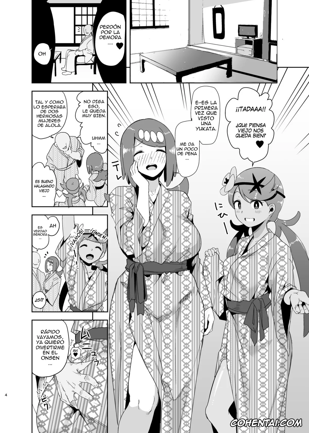 Pokemon | Pocket Monsters hentai, Lanas Mom hentai, Mallow hentai, Wicke hentai, Alola no Yoru no Sugata 2 + Wicke Ver (Pokémon Sun and Moon), pagina 3