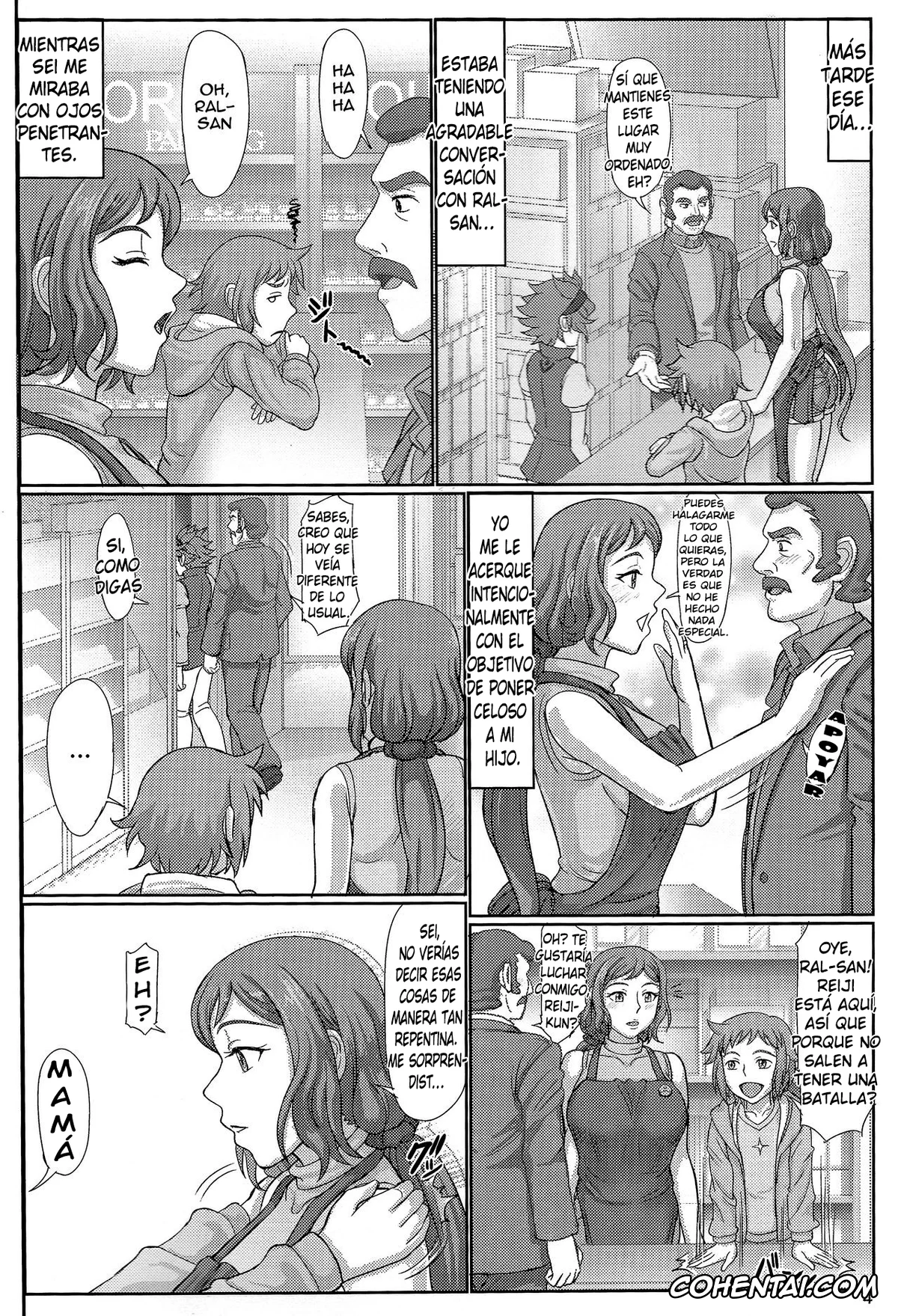 Gundam Build Fighters hentai, Rinko Iori hentai, Sei Iori hentai, Haha Netori 2 Mama-tenchou Jitaku Kanraku Hen (Gundam Build Fighters), pagina 3