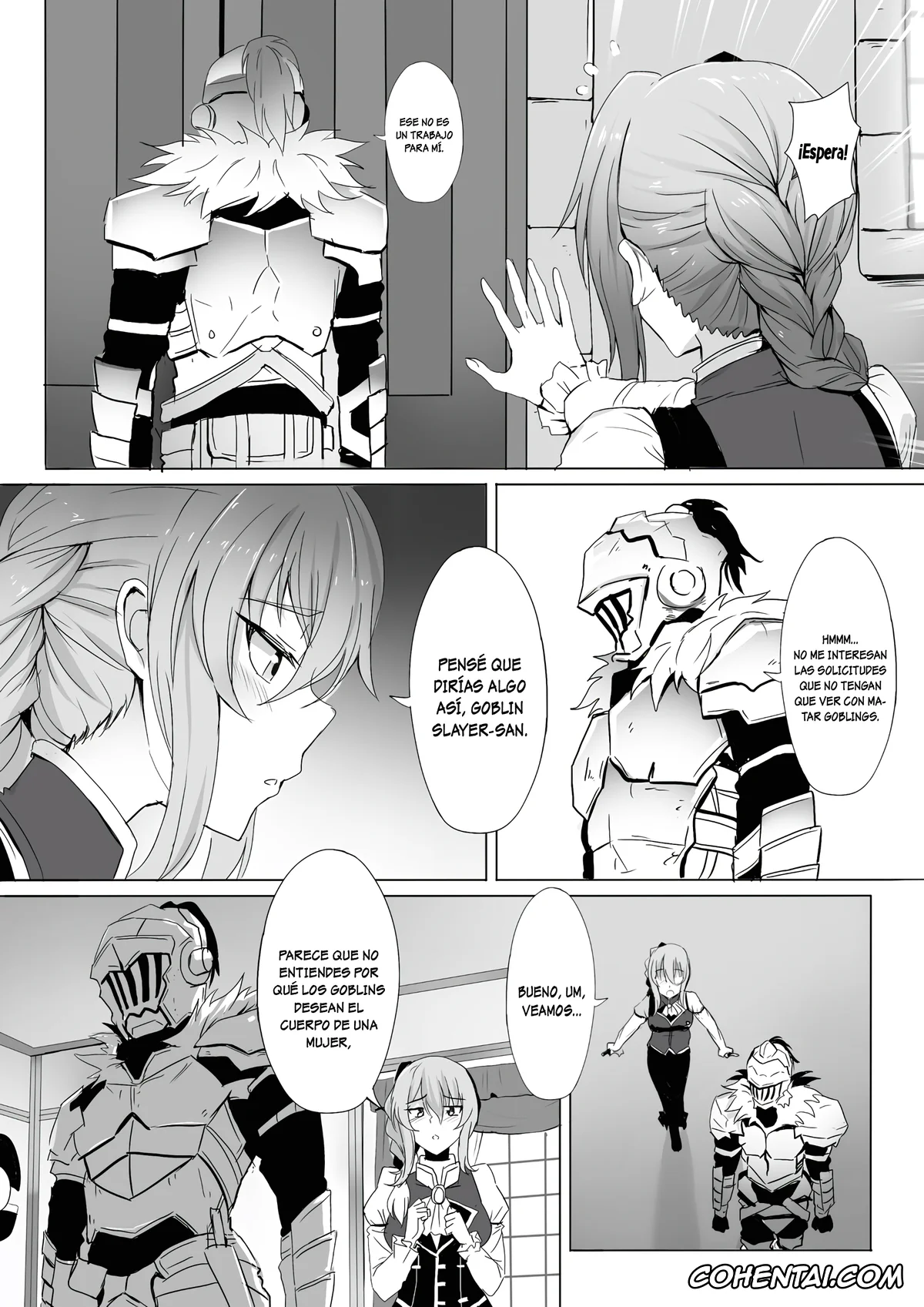 Goblin Slayer hentai, Goblin Slayer hentai, Guild Girl | Uketsuke-Jou hentai, Uketsukejou no Himitsu na Irai (Goblin Slayer), pagina 3