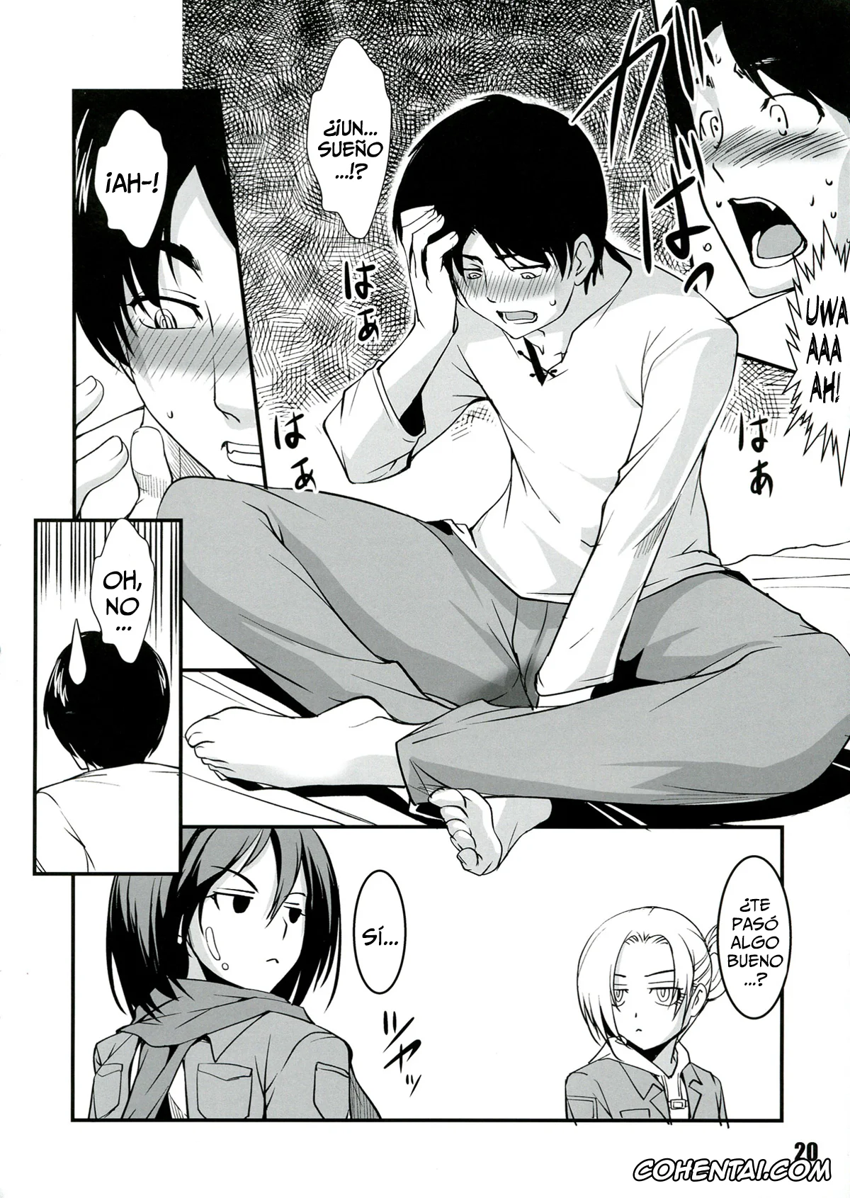 Shingeki No Kyojin | Attack On Titan porno, Eren Jaeger porno, Mikasa Ackerman porno, Shingeki no… (Shuukan Nikubanare San) (Shingeki no Kyojin), pagina 20