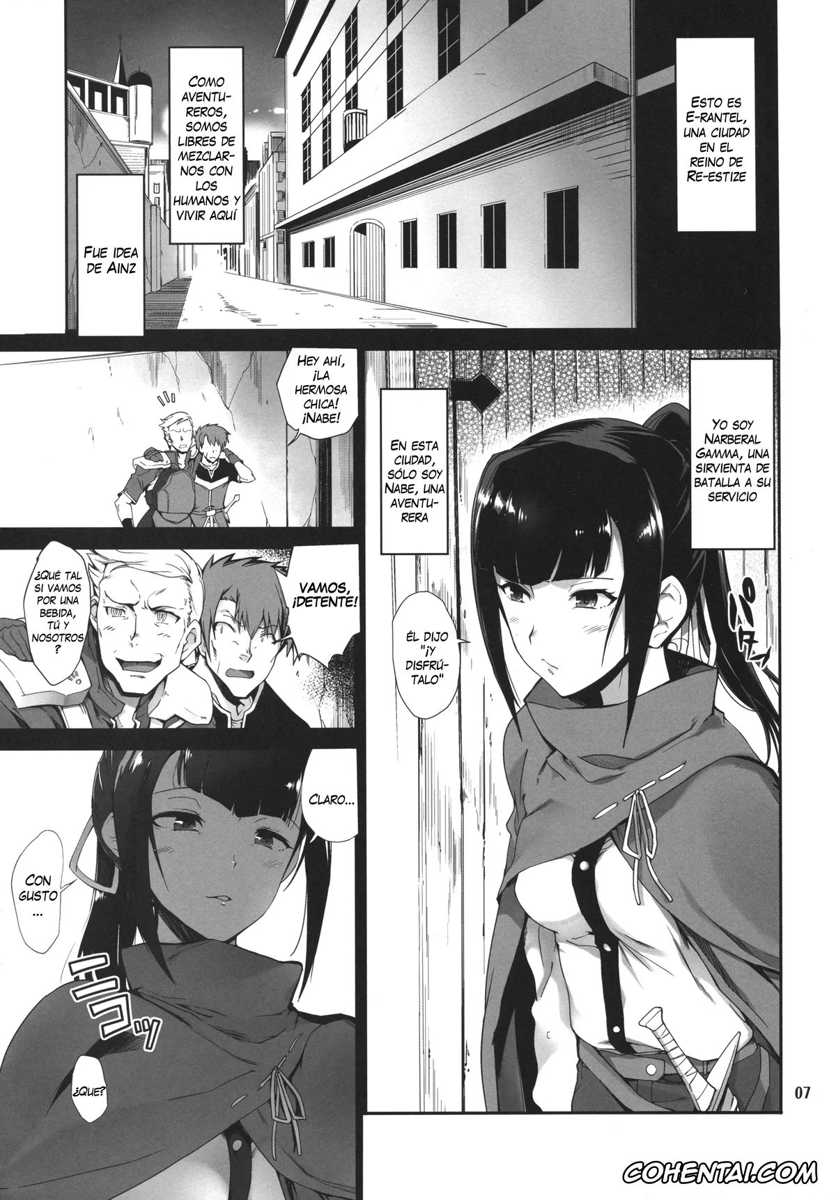 Overlord porno, Narberal Gamma porno, Narberal no Kougou (Overlord), pagina 5