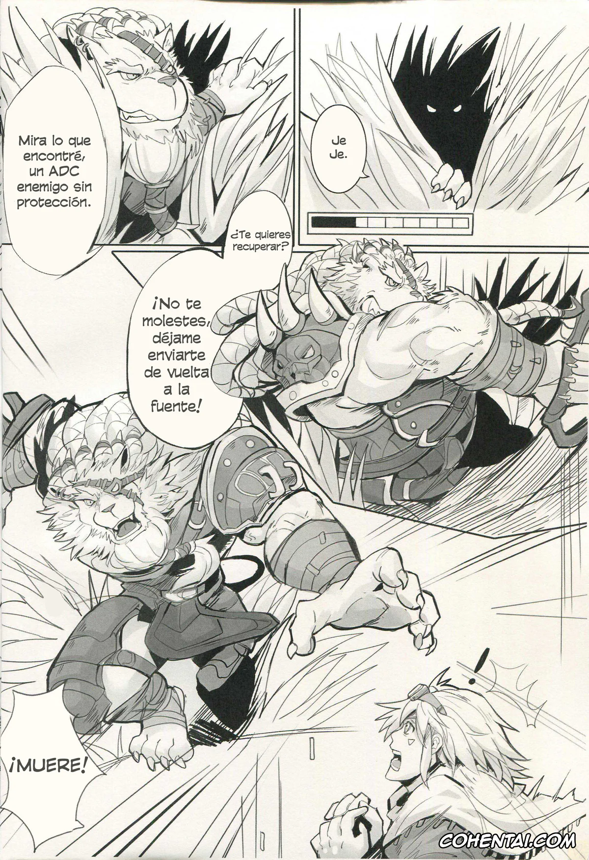 League of Legends porno, Alistar porno, Rengar porno, Volibear porno, Hunter’s Dead End (League of Legends), pagina 5