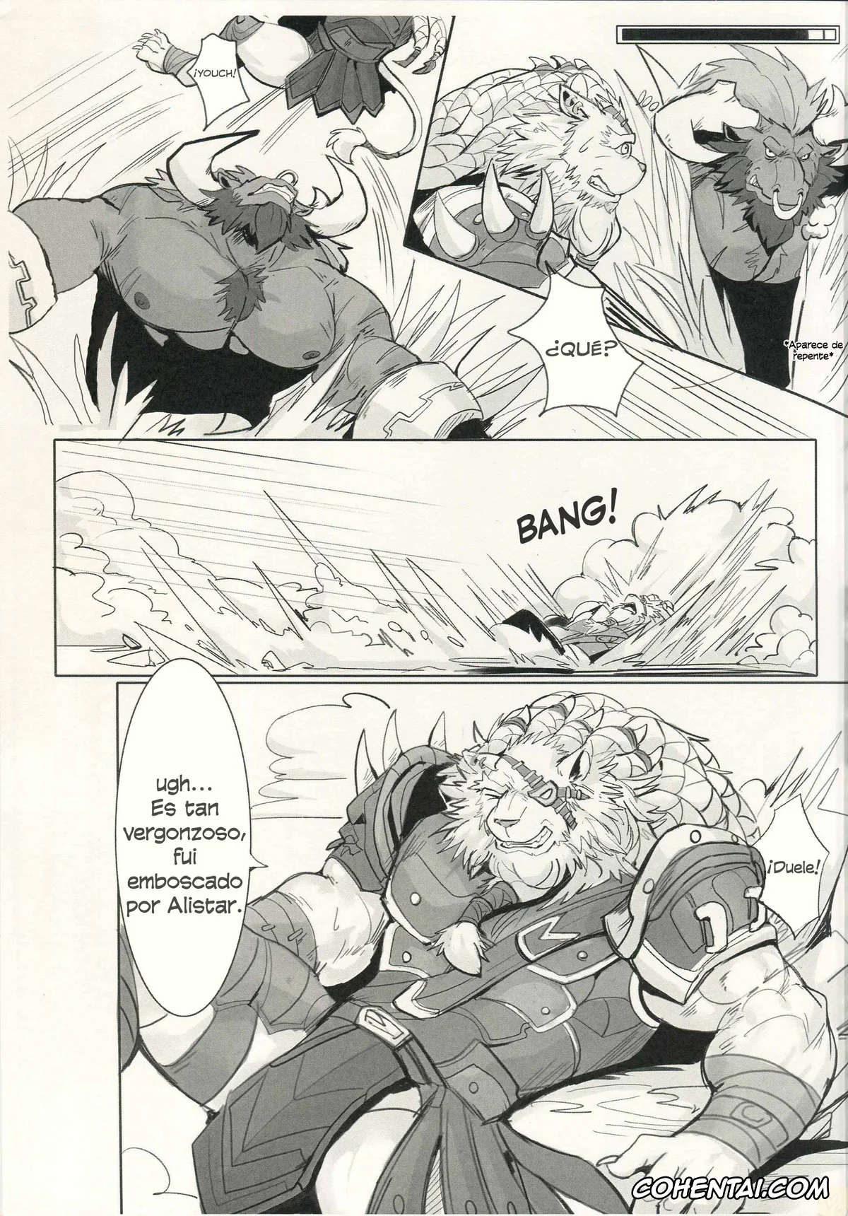 League of Legends hentai, Alistar hentai, Rengar hentai, Volibear hentai, Hunter’s Dead End (League of Legends), pagina 6