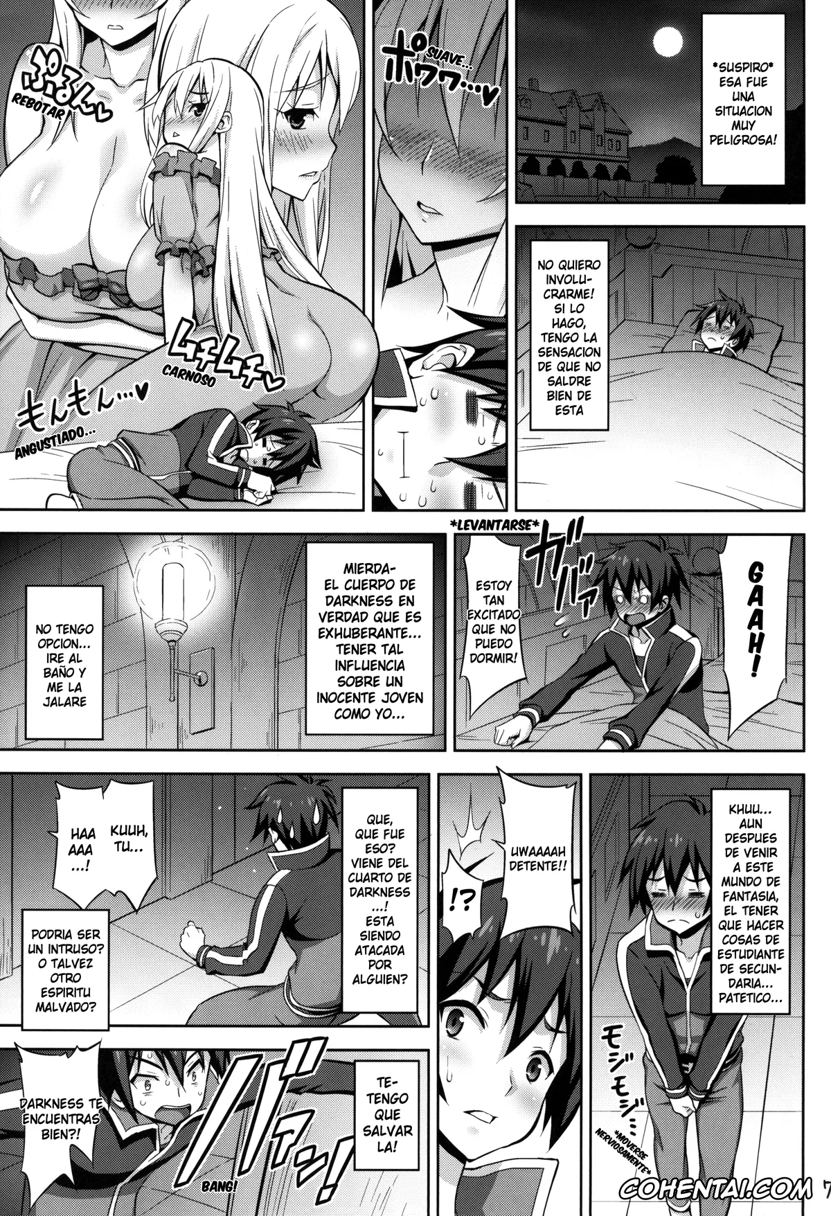 Kono Subarashii Sekai ni Syukufuku o! xxx, Darkness | Lalatina Ford Dustiness xxx, Kazuma Satou xxx, Kono Darashinai Tarechichi ni Ryoujoku o! (Kono Subarashii Sekai ni Syukufuku o!), pagina 7