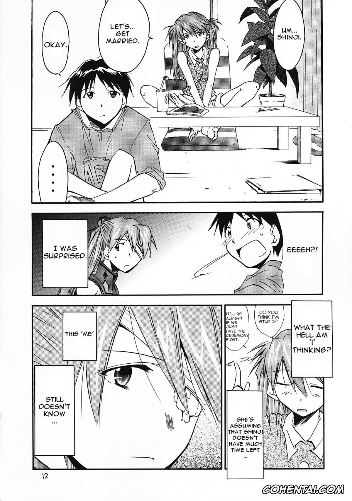 Neon Genesis Evangelion xxx, Asuka Langley Soryu xxx, Shinji Ikari xxx, RE-TAKE 0 (Neon Genesis Evangelion), pagina 13