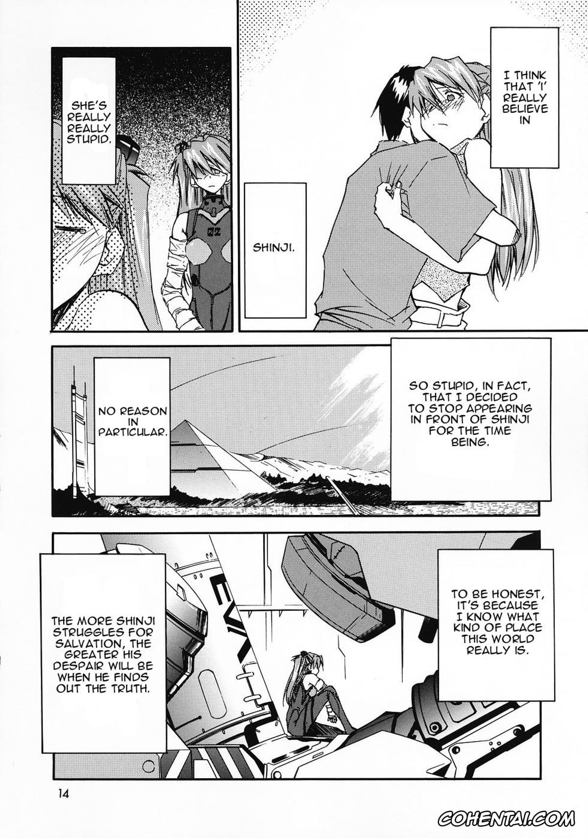 Neon Genesis Evangelion hentai, Asuka Langley Soryu hentai, Shinji Ikari hentai, RE-TAKE 0 (Neon Genesis Evangelion), pagina 15