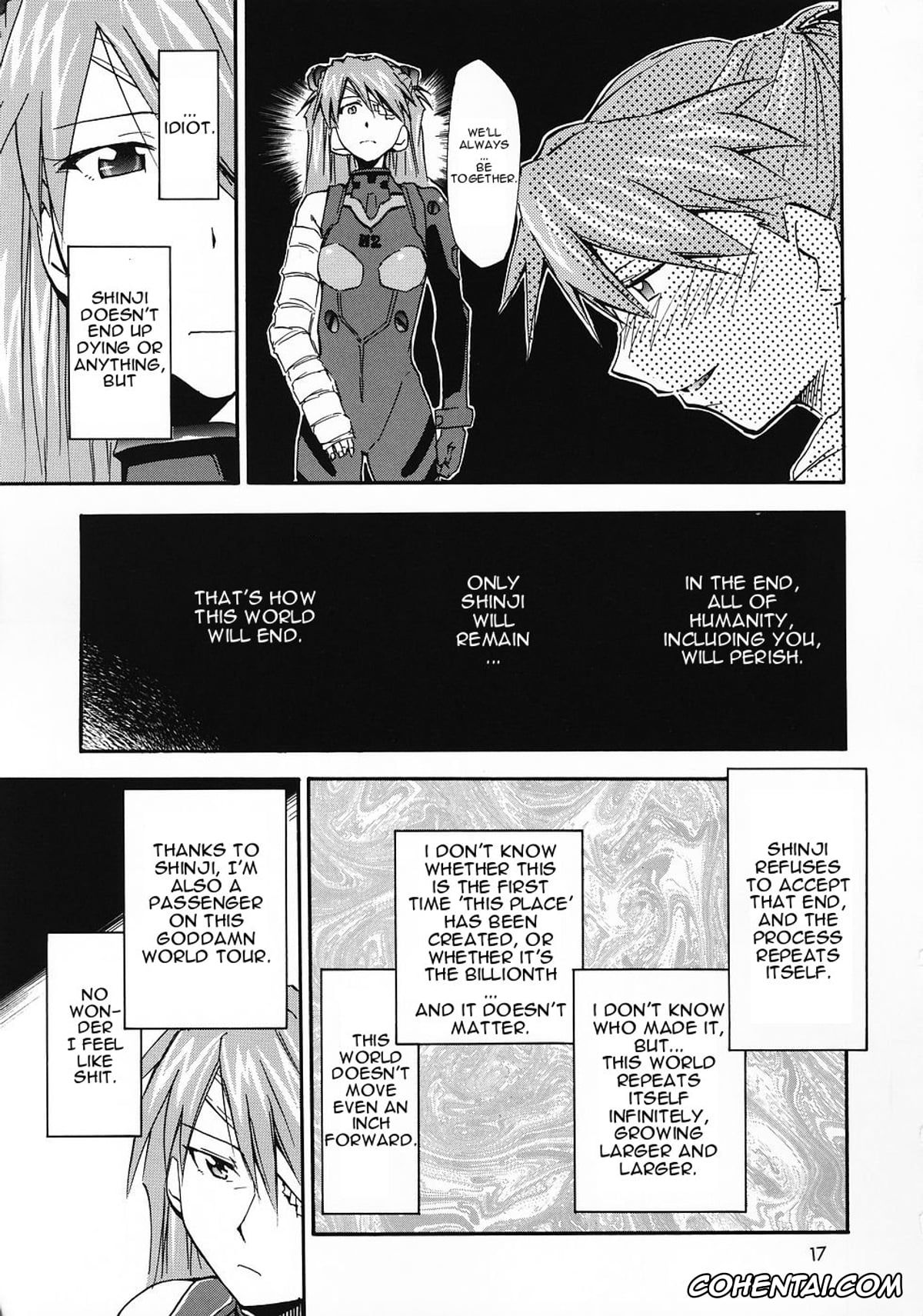 Neon Genesis Evangelion hentai, Asuka Langley Soryu hentai, Shinji Ikari hentai, RE-TAKE 0 (Neon Genesis Evangelion), pagina 18