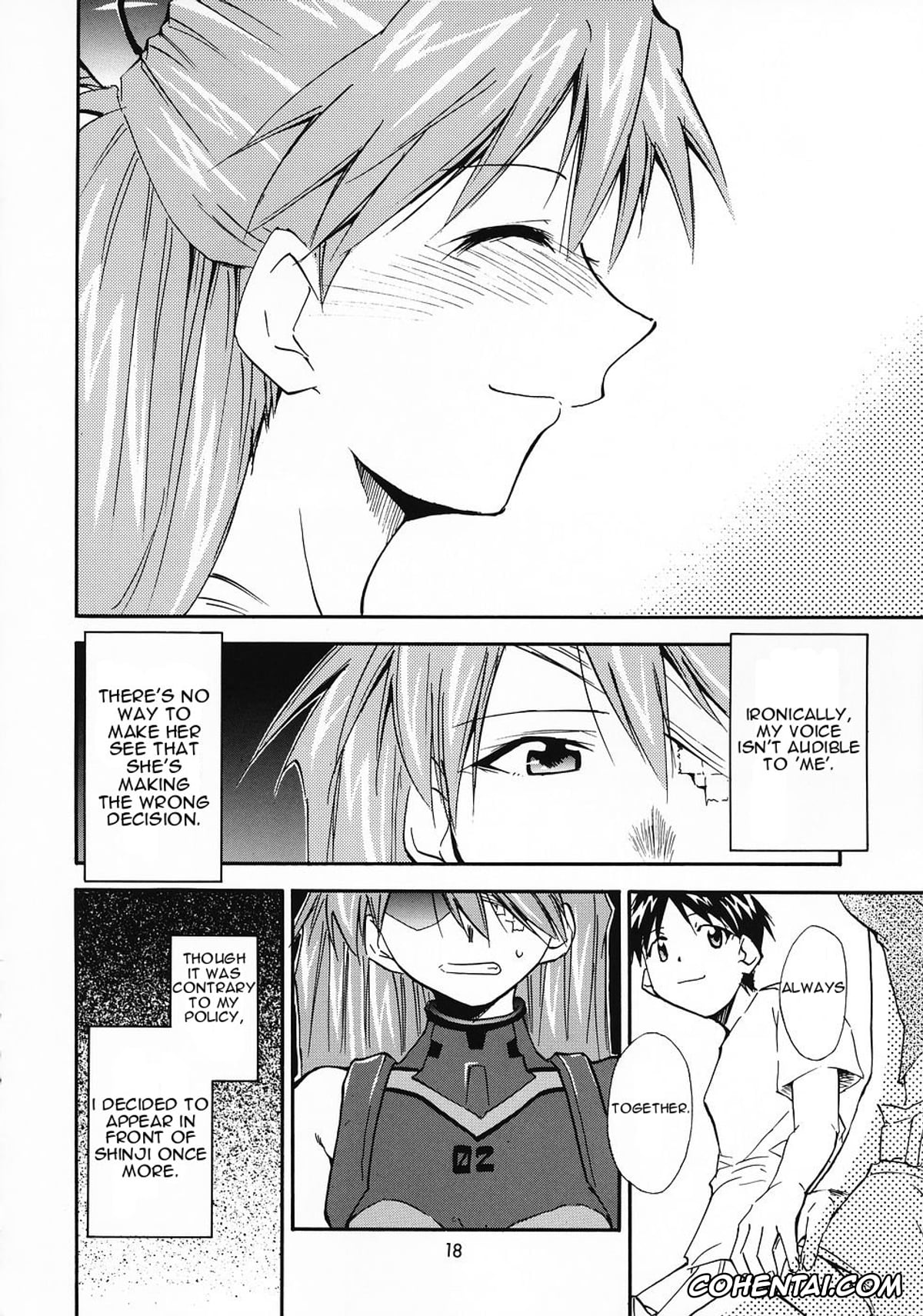 Neon Genesis Evangelion xxx, Asuka Langley Soryu xxx, Shinji Ikari xxx, RE-TAKE 0 (Neon Genesis Evangelion), pagina 19