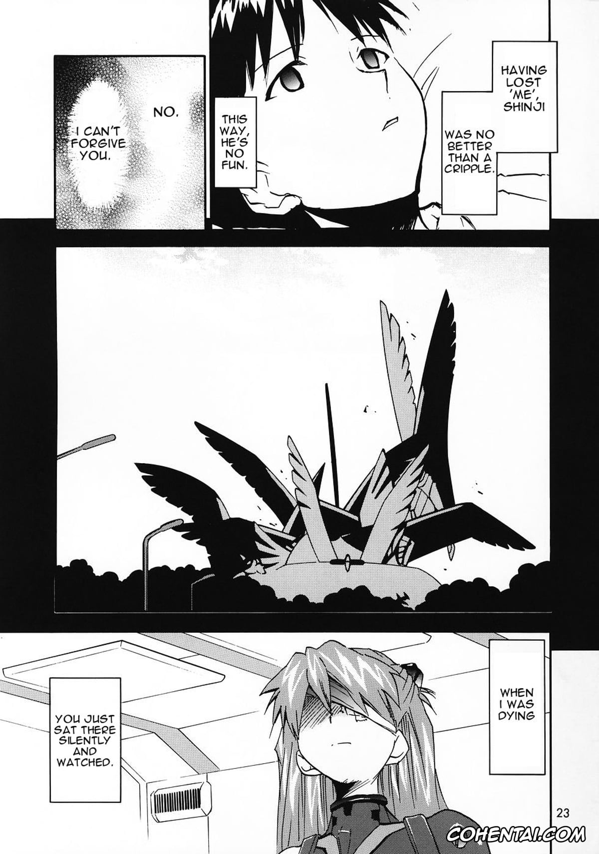 Neon Genesis Evangelion hentai, Asuka Langley Soryu hentai, Shinji Ikari hentai, RE-TAKE 0 (Neon Genesis Evangelion), pagina 24