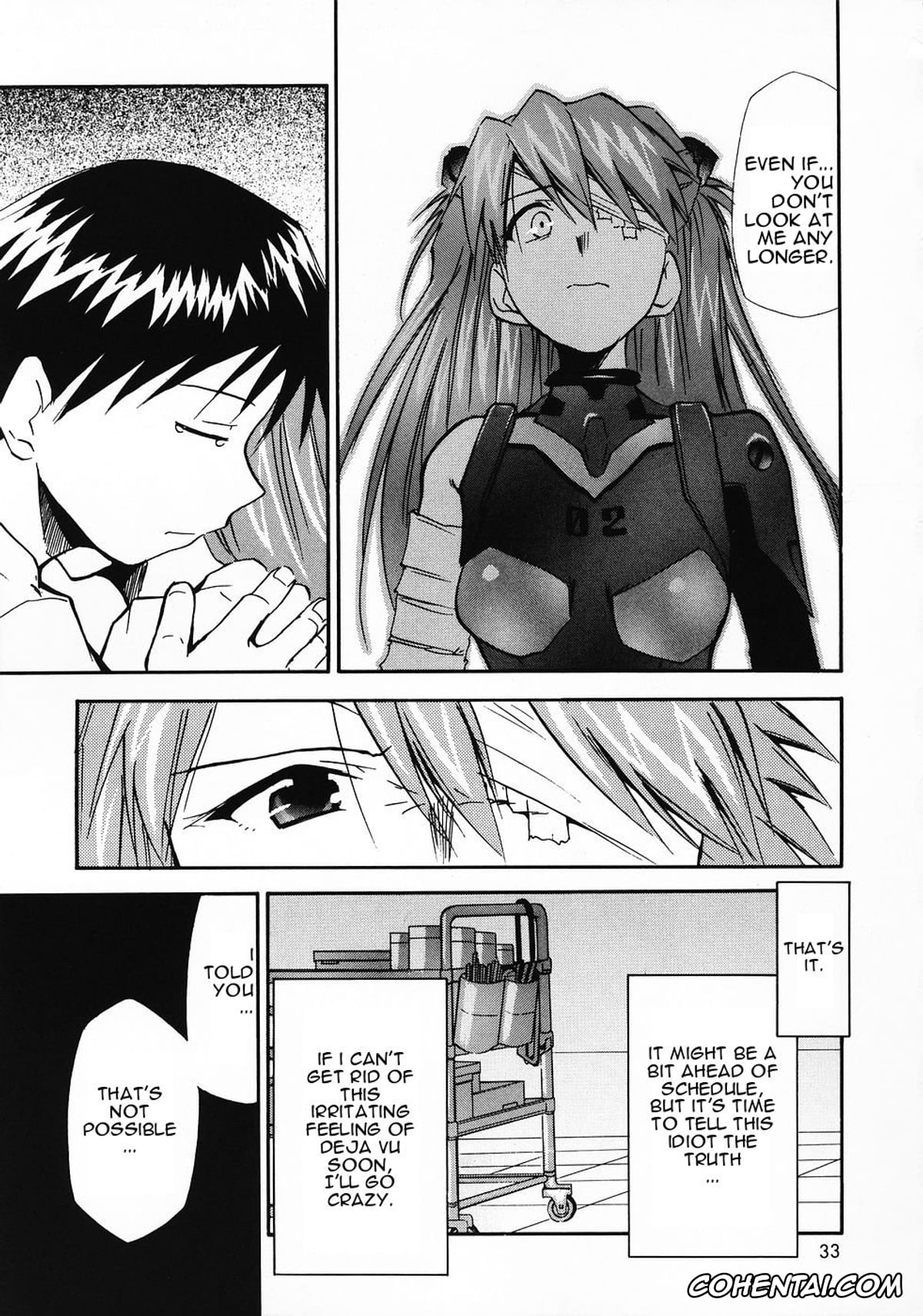 Neon Genesis Evangelion xxx, Asuka Langley Soryu xxx, Shinji Ikari xxx, RE-TAKE 0 (Neon Genesis Evangelion), pagina 34