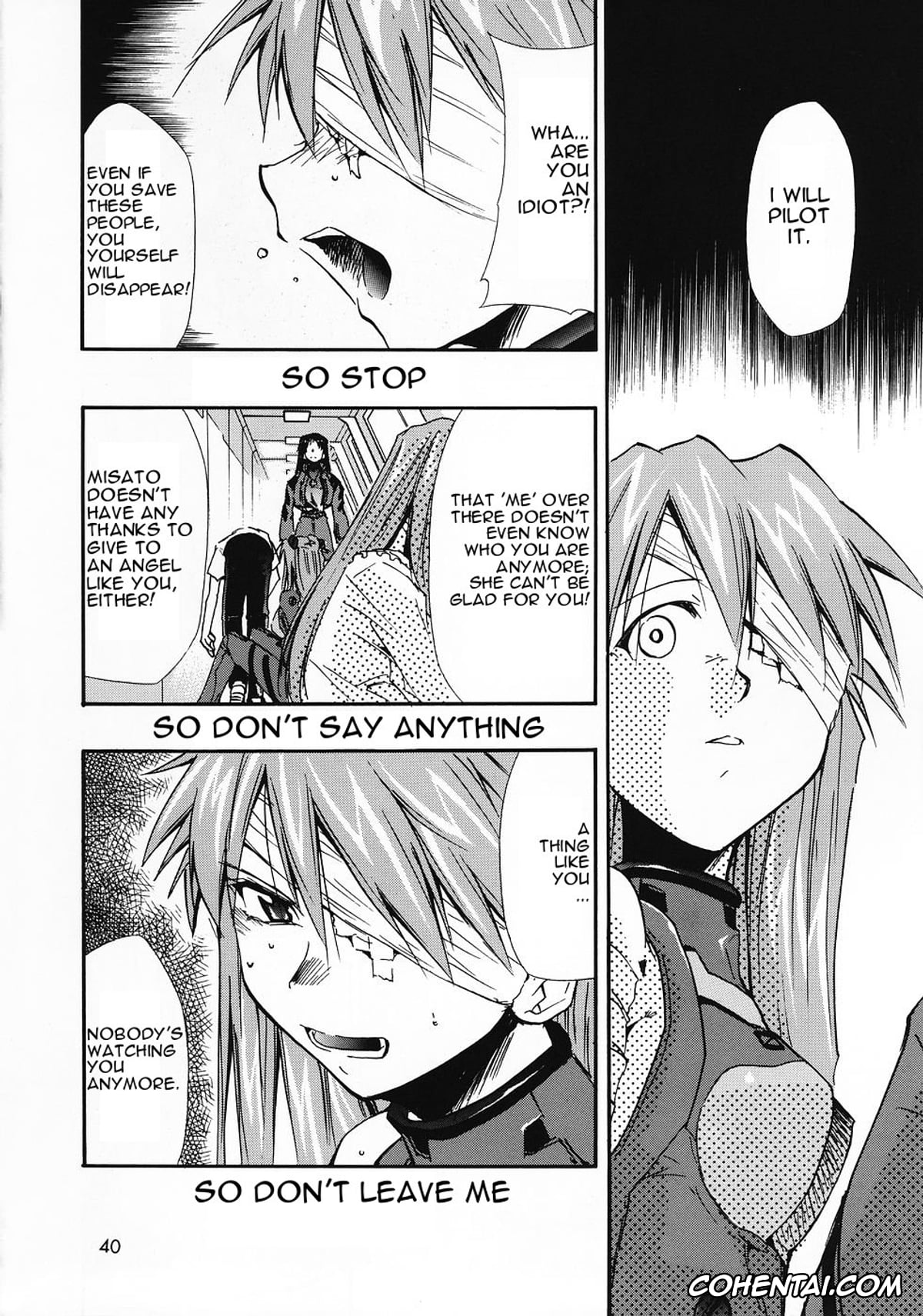Neon Genesis Evangelion xxx, Asuka Langley Soryu xxx, Shinji Ikari xxx, RE-TAKE 0 (Neon Genesis Evangelion), pagina 40