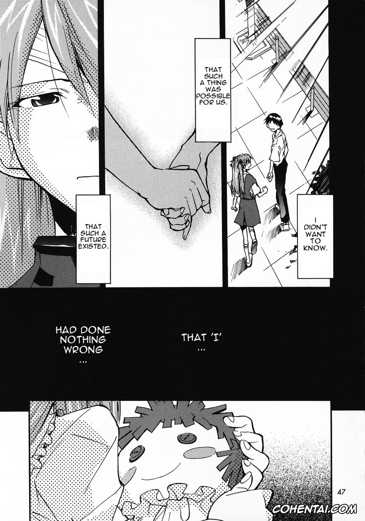 Neon Genesis Evangelion xxx, Asuka Langley Soryu xxx, Shinji Ikari xxx, RE-TAKE 0 (Neon Genesis Evangelion), pagina 46