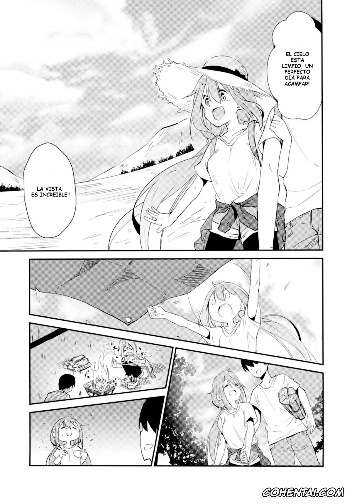 Yuru Camp | Laid-Back Camp porno, Nadeshiko Kagamihara porno, Nade Camp (Yuru Camp), pagina 5