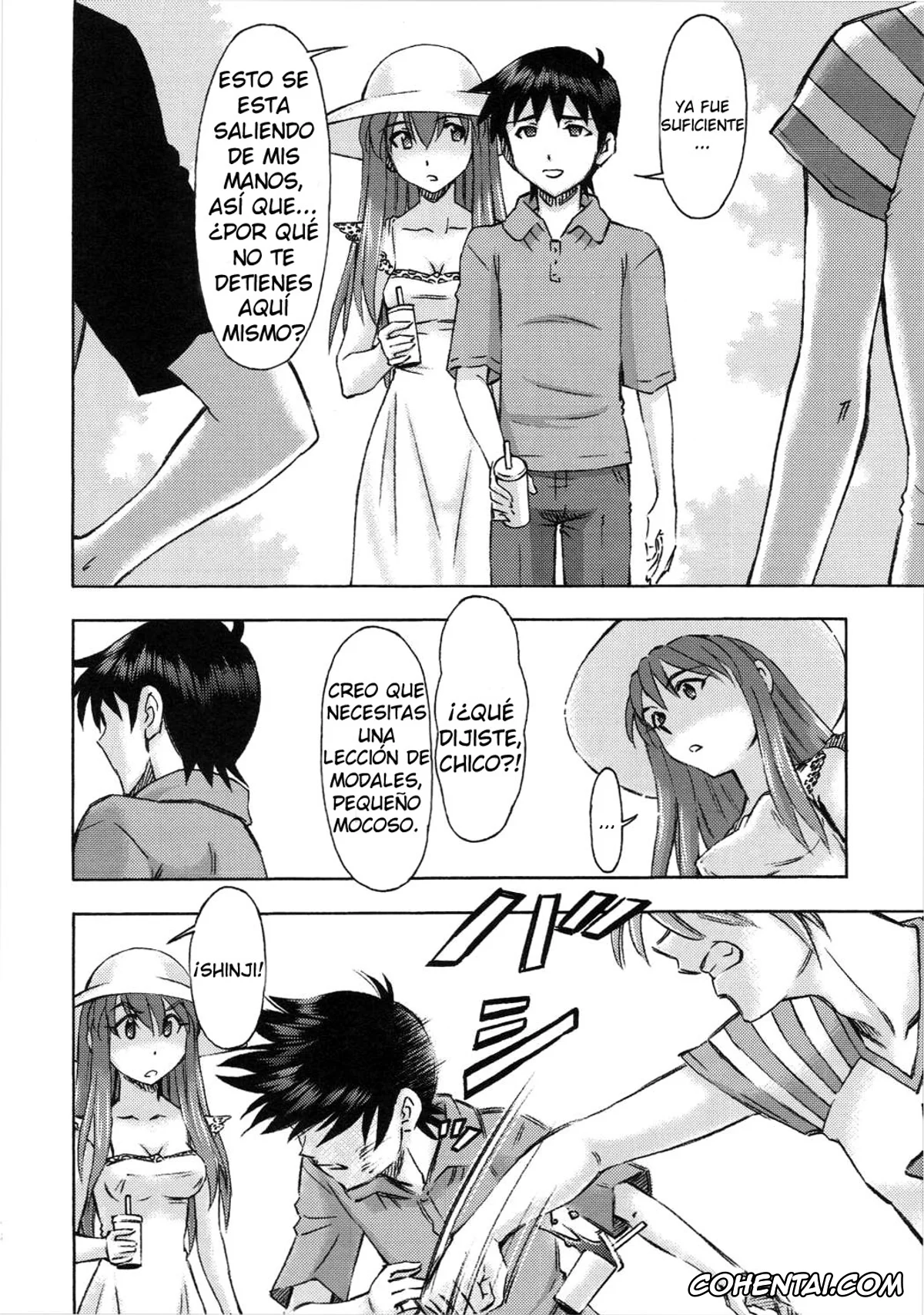 Neon Genesis Evangelion hentai, Asuka Langley Soryu hentai, Shinji Ikari hentai, Asuka no Kyuujitsu (Neon Genesis Evangelion), pagina 15