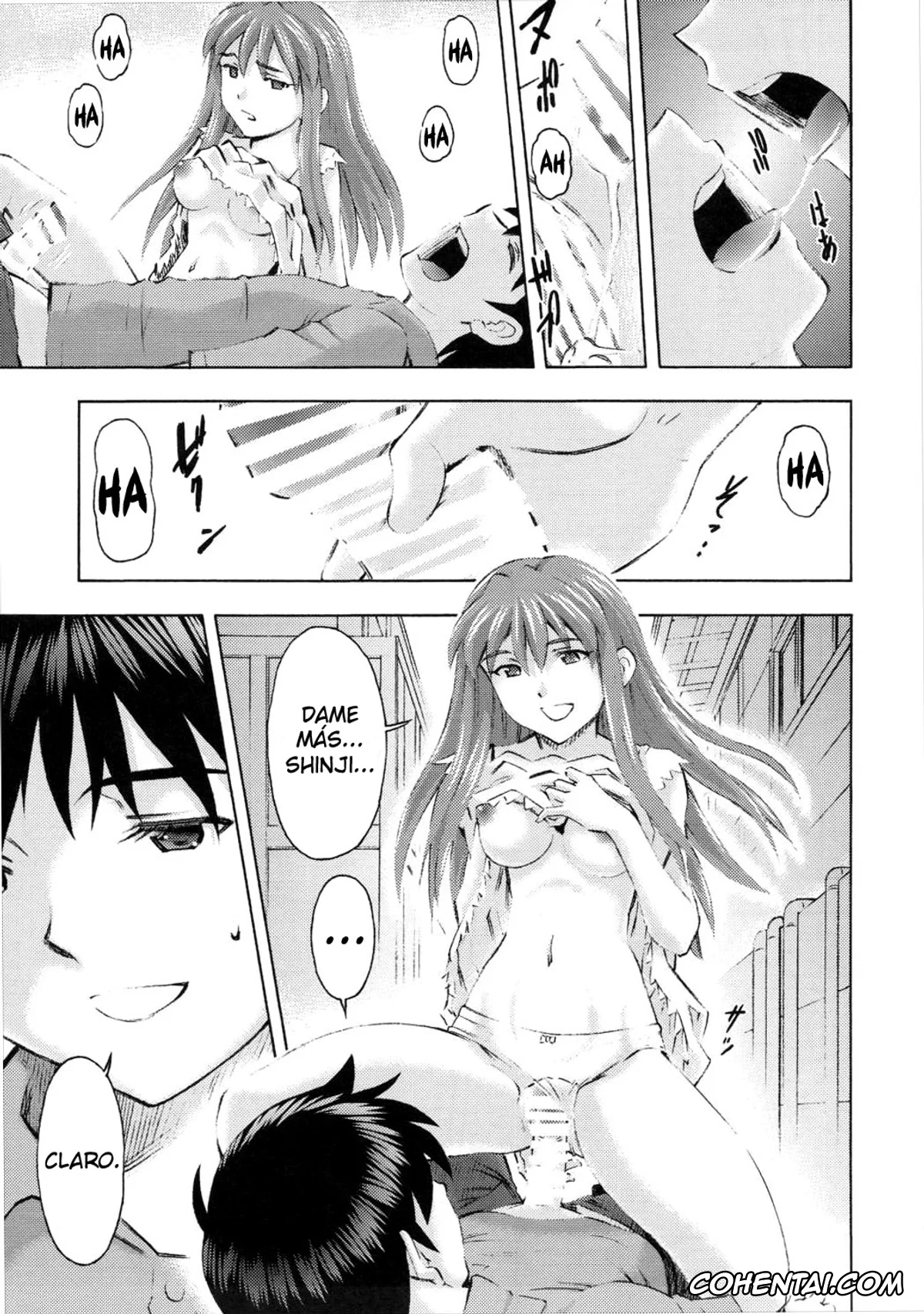 Neon Genesis Evangelion xxx, Asuka Langley Soryu xxx, Shinji Ikari xxx, Asuka no Kyuujitsu (Neon Genesis Evangelion), pagina 34