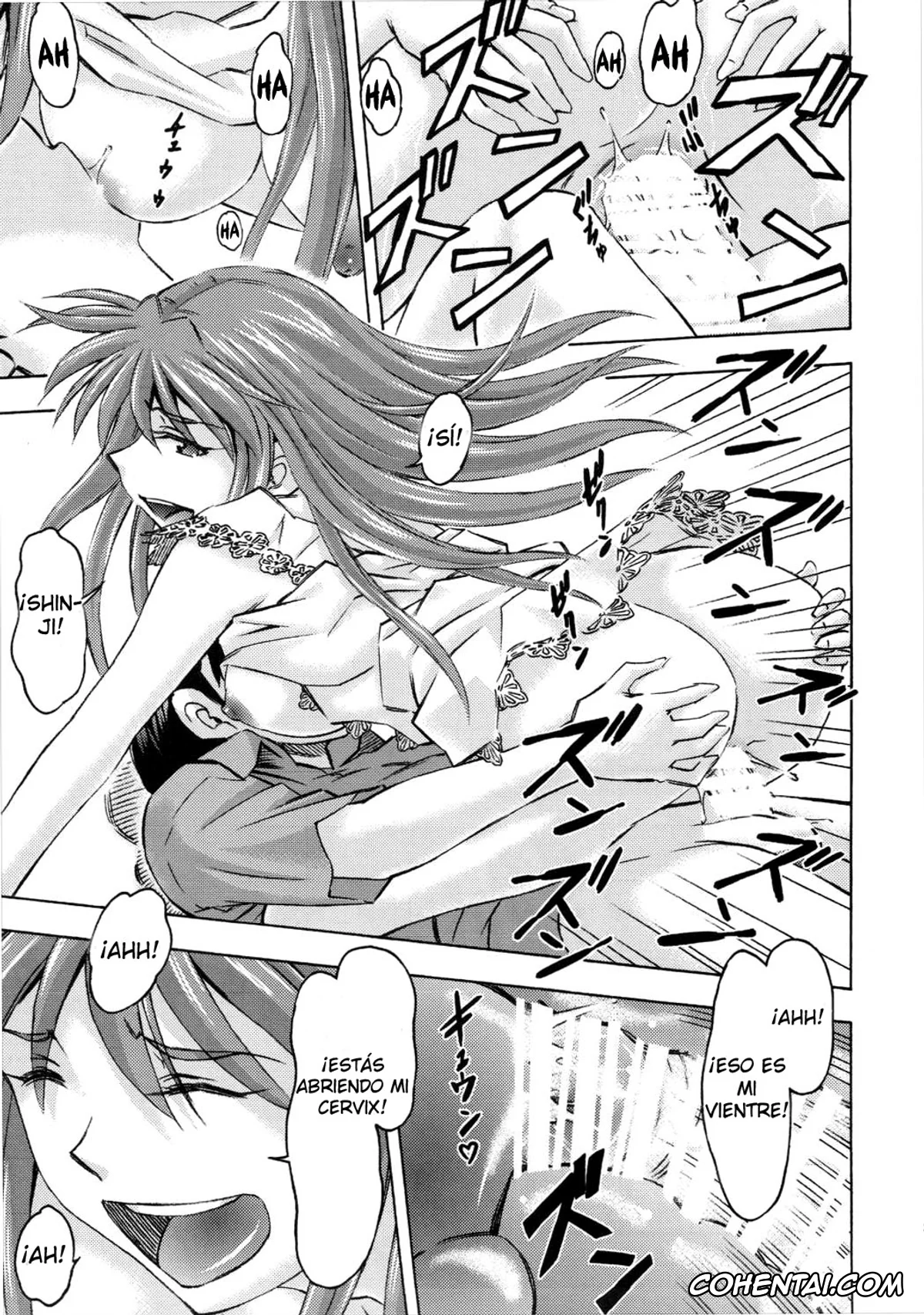 Neon Genesis Evangelion hentai, Asuka Langley Soryu hentai, Shinji Ikari hentai, Asuka no Kyuujitsu (Neon Genesis Evangelion), pagina 36