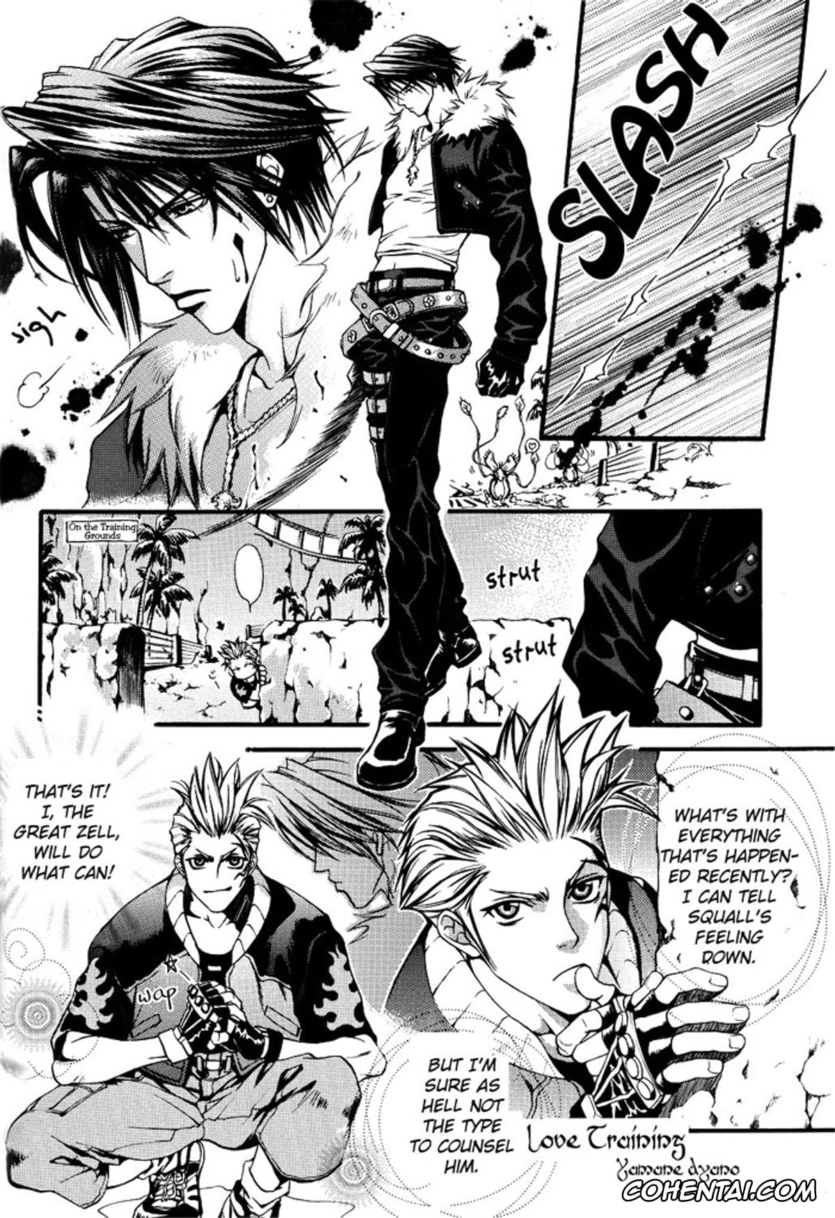 Final Fantasy Viii xxx, Squall Leonhart xxx, Zell Dincht xxx, Sweet Pain (Final Fantasy VIII), pagina 4