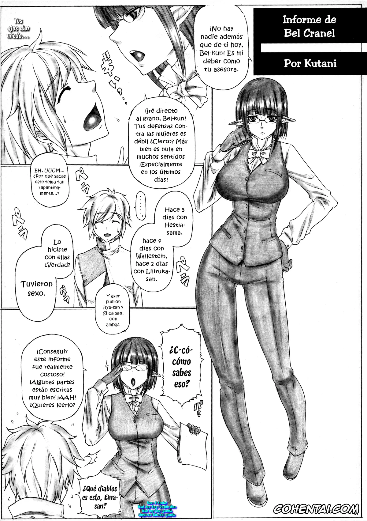 Dungeon ni Deai o Motomeru no wa Machigatteiru Darou ka porno, Bell Cranel porno, Eina Tulle porno, Angel’s Stroke 88 – Dungeon ni Sei-Service wa Machigatteru!! (Dungeon ni Deai o Motomeru no wa Machigatteiru Darou ka), pagina 2