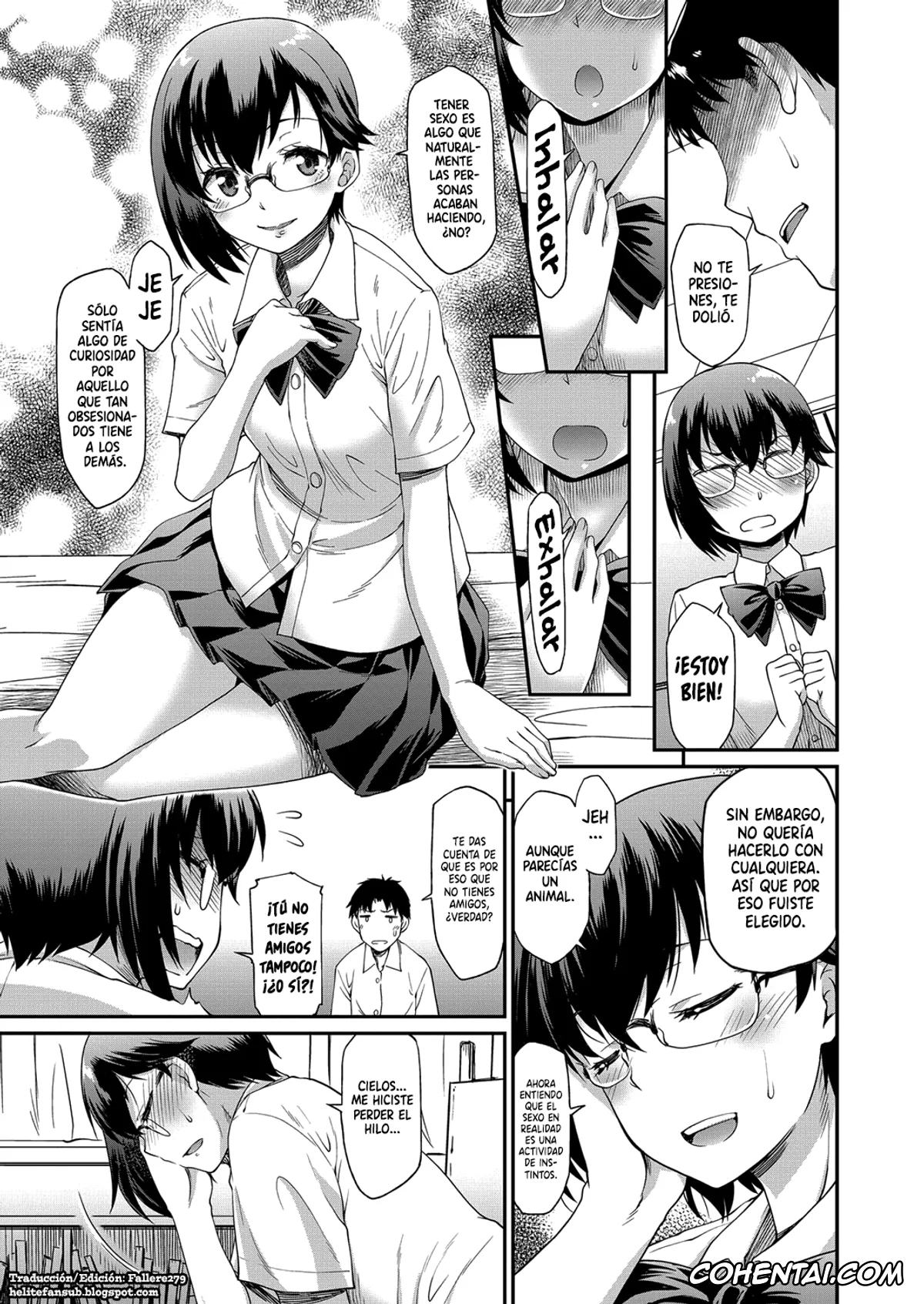 Revistas porno, COMIC ExE porno, ◯ wa × o Taisetsu ni Surubeki Darou? (COMIC ExE 06), pagina 5