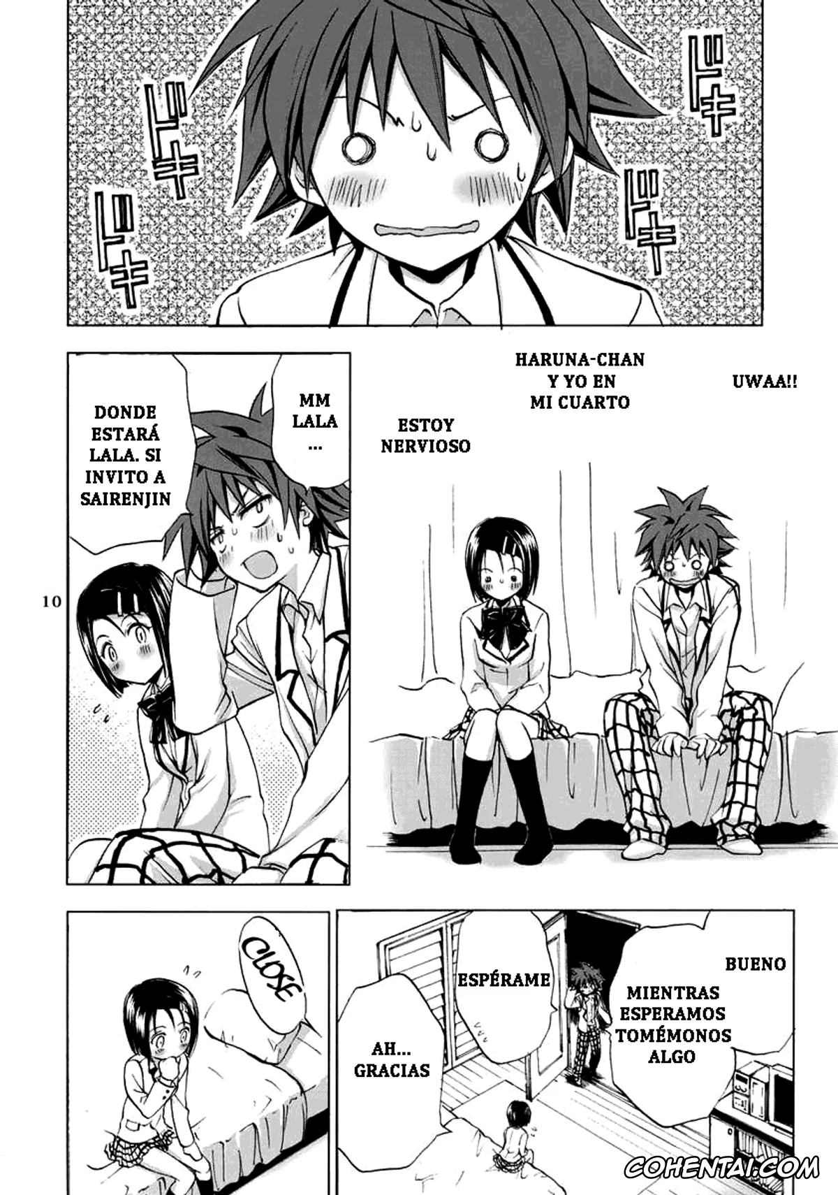 To Love-Ru porno, Haruna Sairenji porno, Lala Satalin Deviluke porno, Rito Yuuki porno, Traveling (To LOVE-Ru), pagina 8