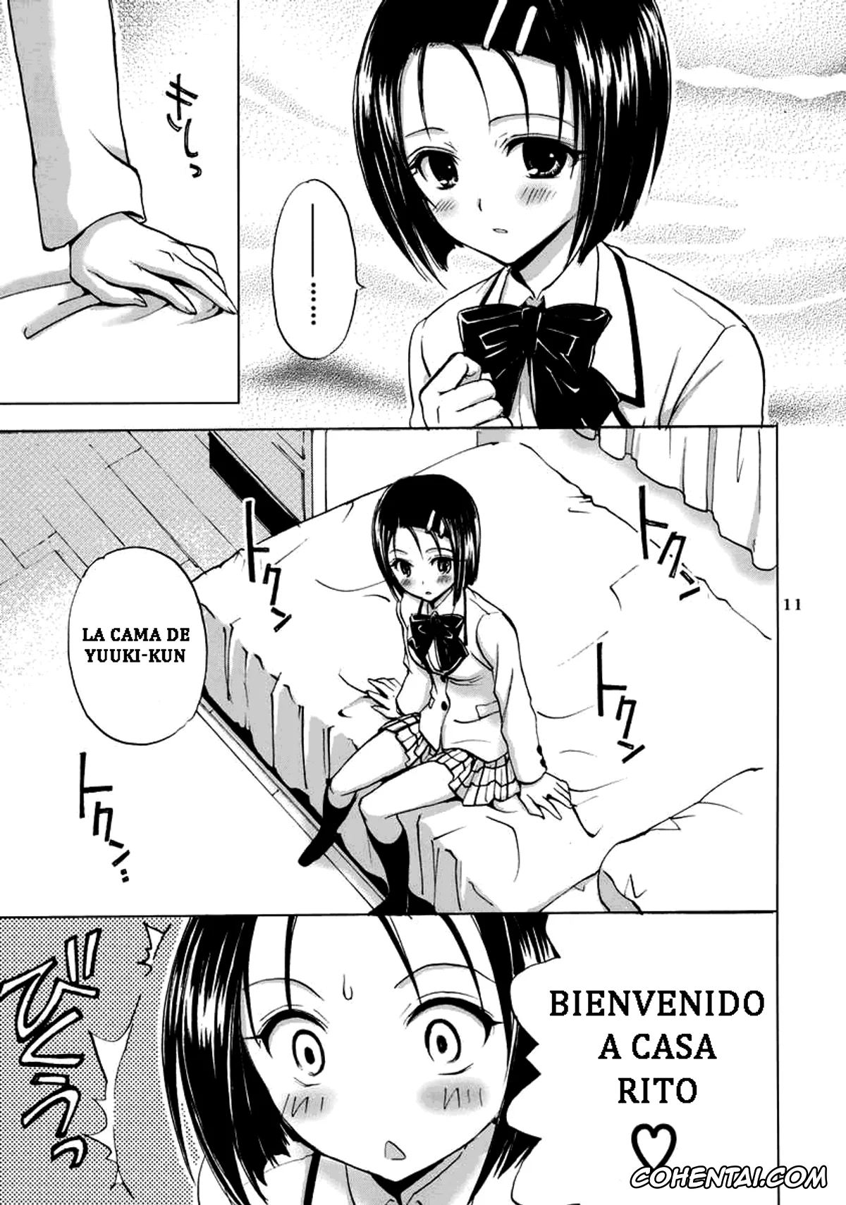 To Love-Ru hentai, Haruna Sairenji hentai, Lala Satalin Deviluke hentai, Rito Yuuki hentai, Traveling (To LOVE-Ru), pagina 9