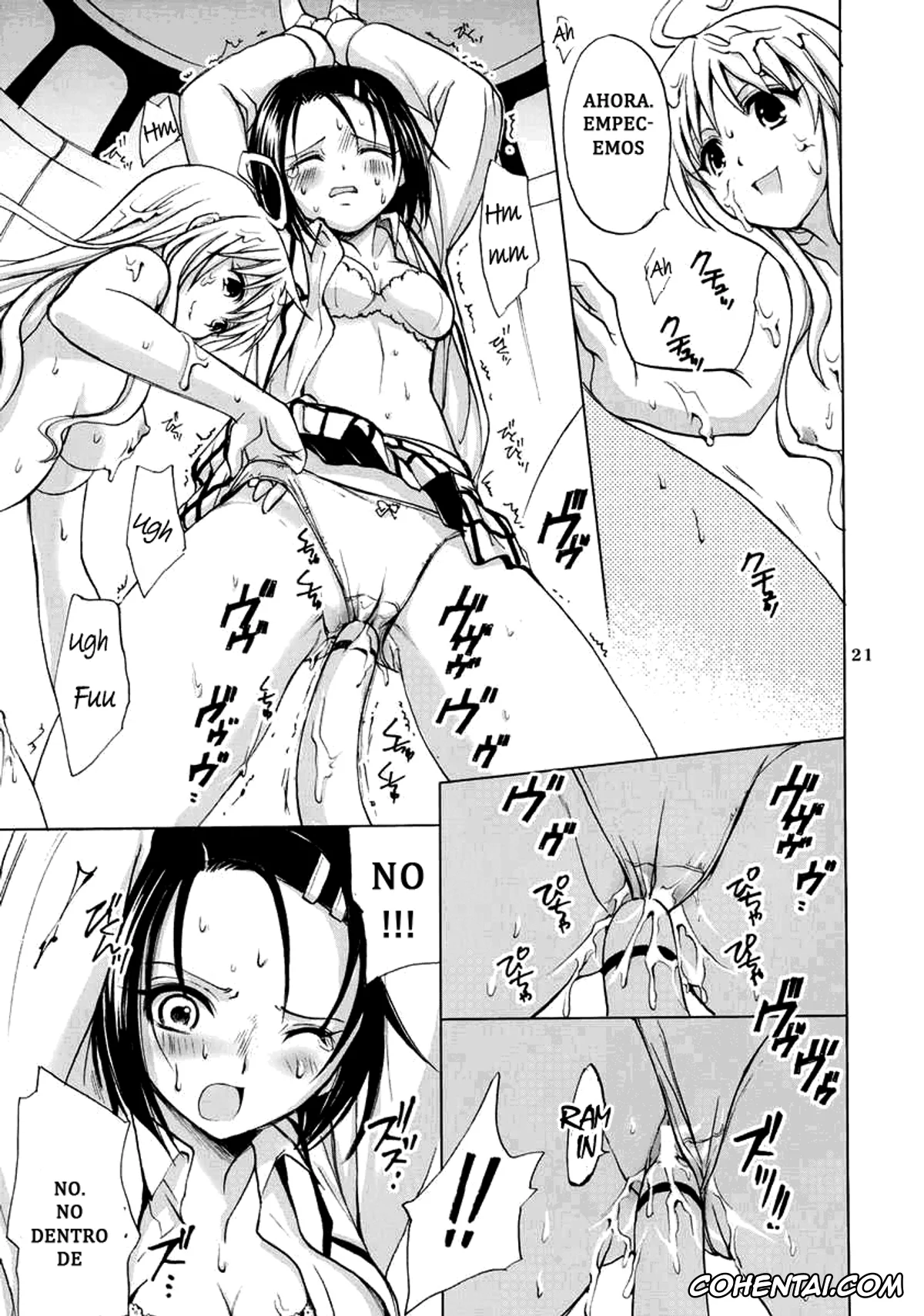 To Love-Ru xxx, Haruna Sairenji xxx, Lala Satalin Deviluke xxx, Rito Yuuki xxx, Traveling (To LOVE-Ru), pagina 19