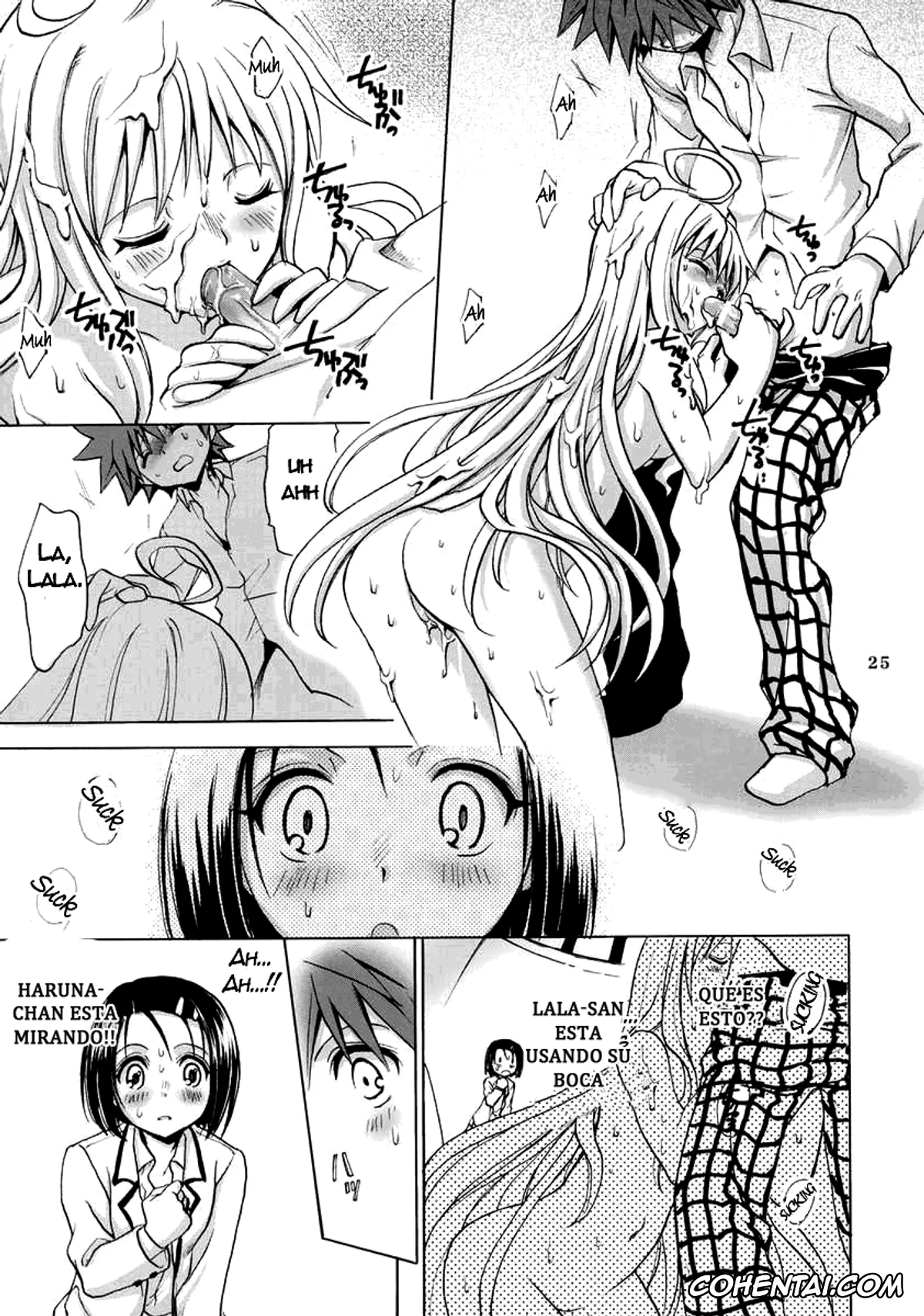 To Love-Ru porno, Haruna Sairenji porno, Lala Satalin Deviluke porno, Rito Yuuki porno, Traveling (To LOVE-Ru), pagina 23