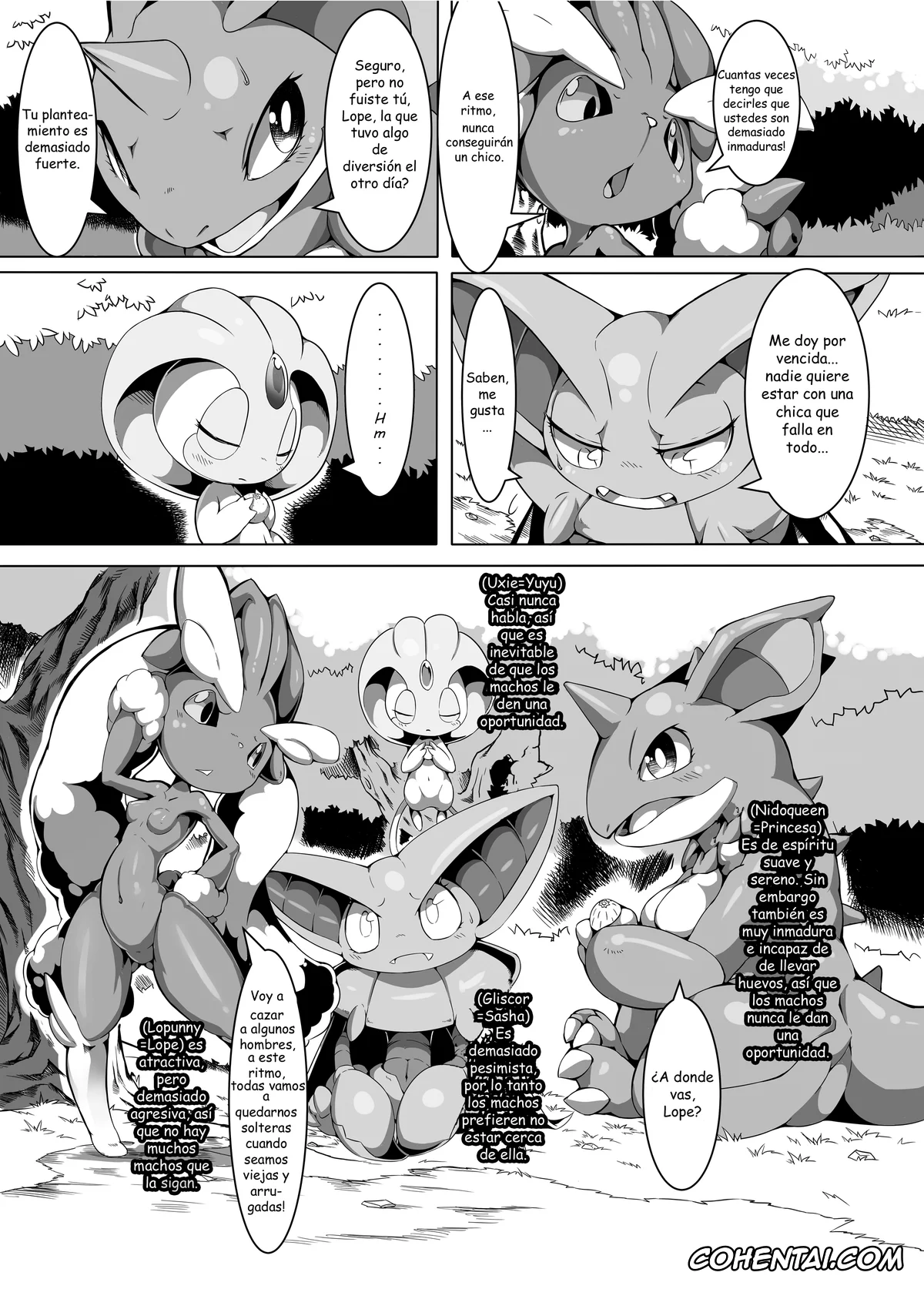 Pokemon | Pocket Monsters xxx, Braixen xxx, Buizel xxx, Greninja xxx, Lopunny xxx, Lucario xxx, Nidoqueen xxx, Zoroark xxx, Nokorimono Niwa Fuku ga Aru !? (Pokémon), pagina 4