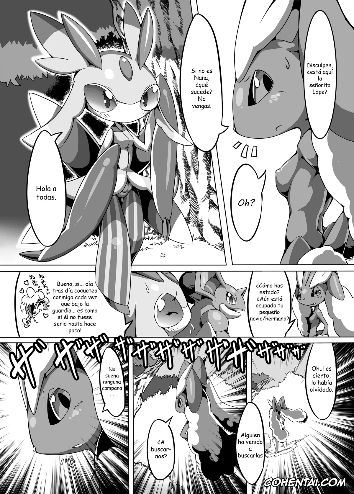 Pokemon | Pocket Monsters porno, Braixen porno, Buizel porno, Greninja porno, Lopunny porno, Lucario porno, Nidoqueen porno, Zoroark porno, Nokorimono Niwa Fuku ga Aru !? (Pokémon), pagina 5