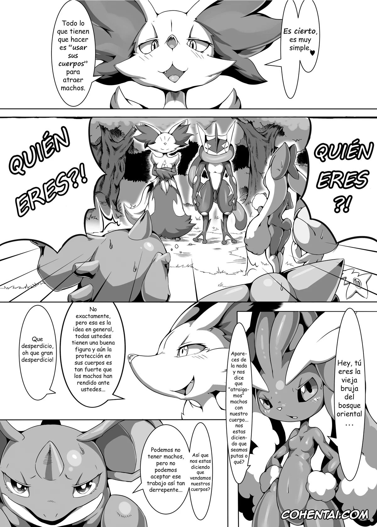 Pokemon | Pocket Monsters hentai, Braixen hentai, Buizel hentai, Greninja hentai, Lopunny hentai, Lucario hentai, Nidoqueen hentai, Zoroark hentai, Nokorimono Niwa Fuku ga Aru !? (Pokémon), pagina 9