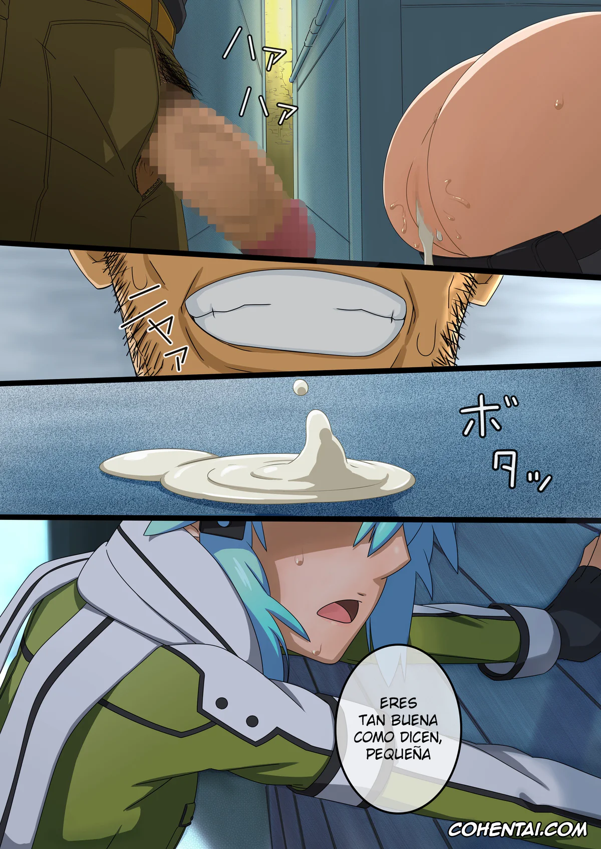 Sword Art Online porno, Shino Asada | Sinon porno, Hanbai Shoujo (Sword Art Online), pagina 2