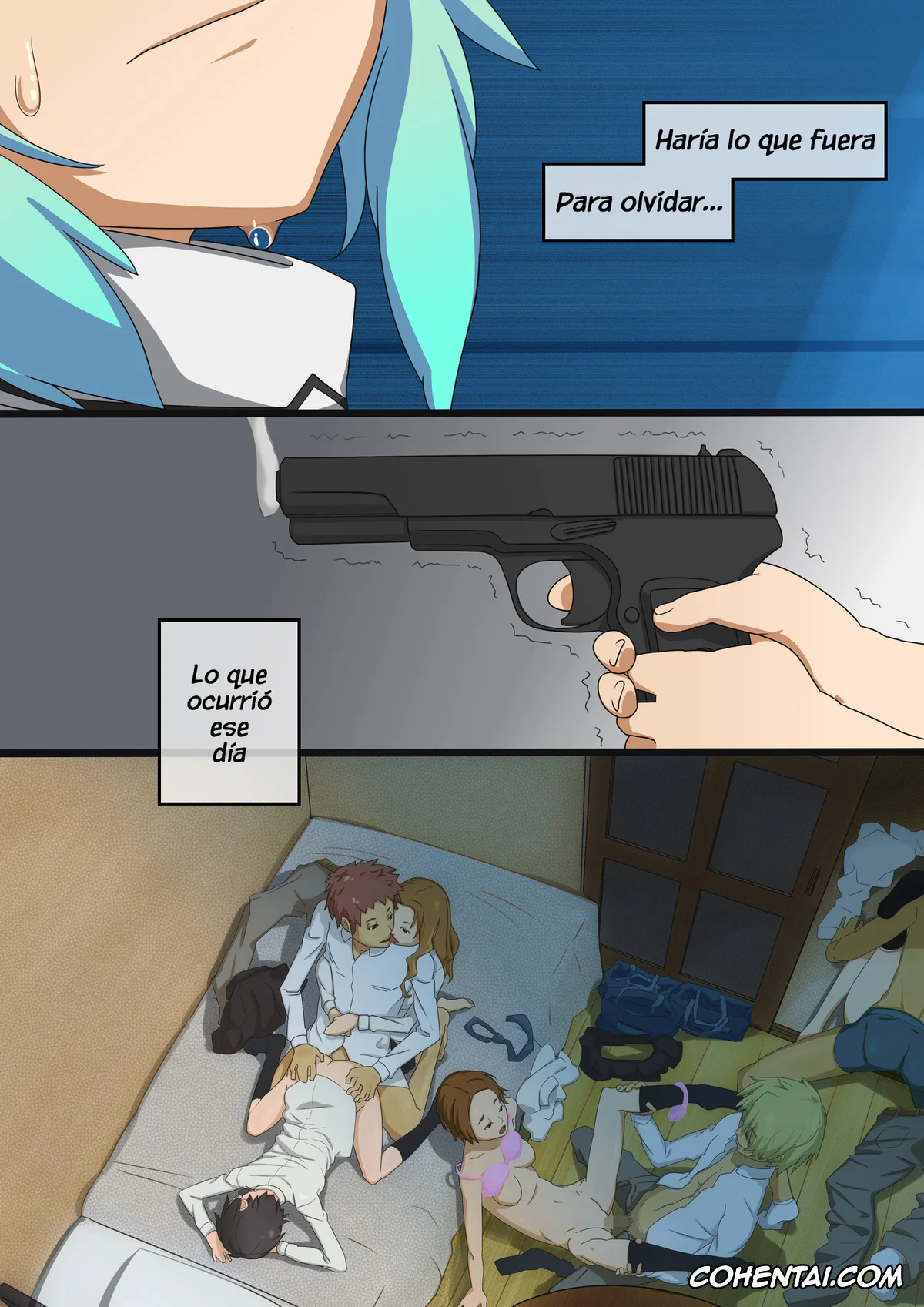 Sword Art Online xxx, Shino Asada | Sinon xxx, Hanbai Shoujo (Sword Art Online), pagina 4