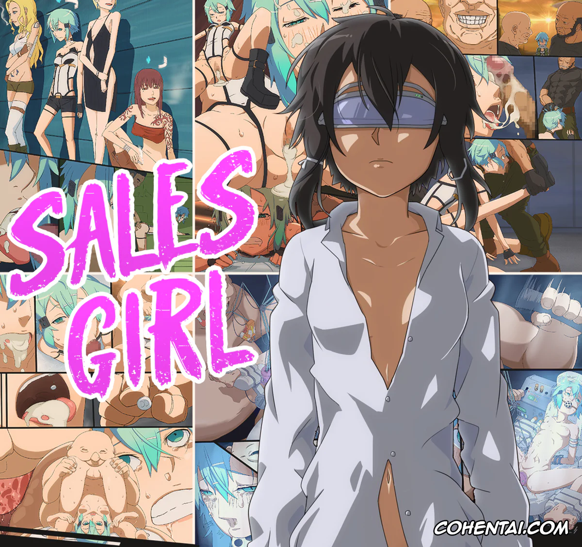 Sword Art Online hentai, Shino Asada | Sinon hentai, Hanbai Shoujo (Sword Art Online), pagina 24
