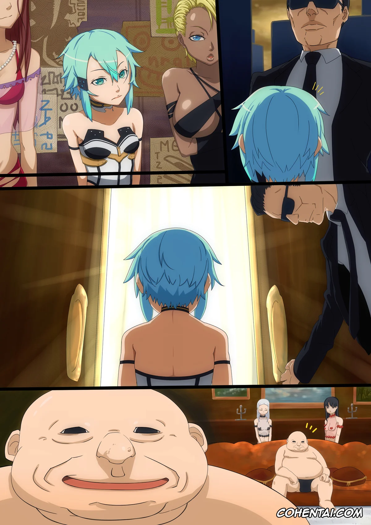Sword Art Online hentai, Shino Asada | Sinon hentai, Hanbai Shoujo (Sword Art Online), pagina 36