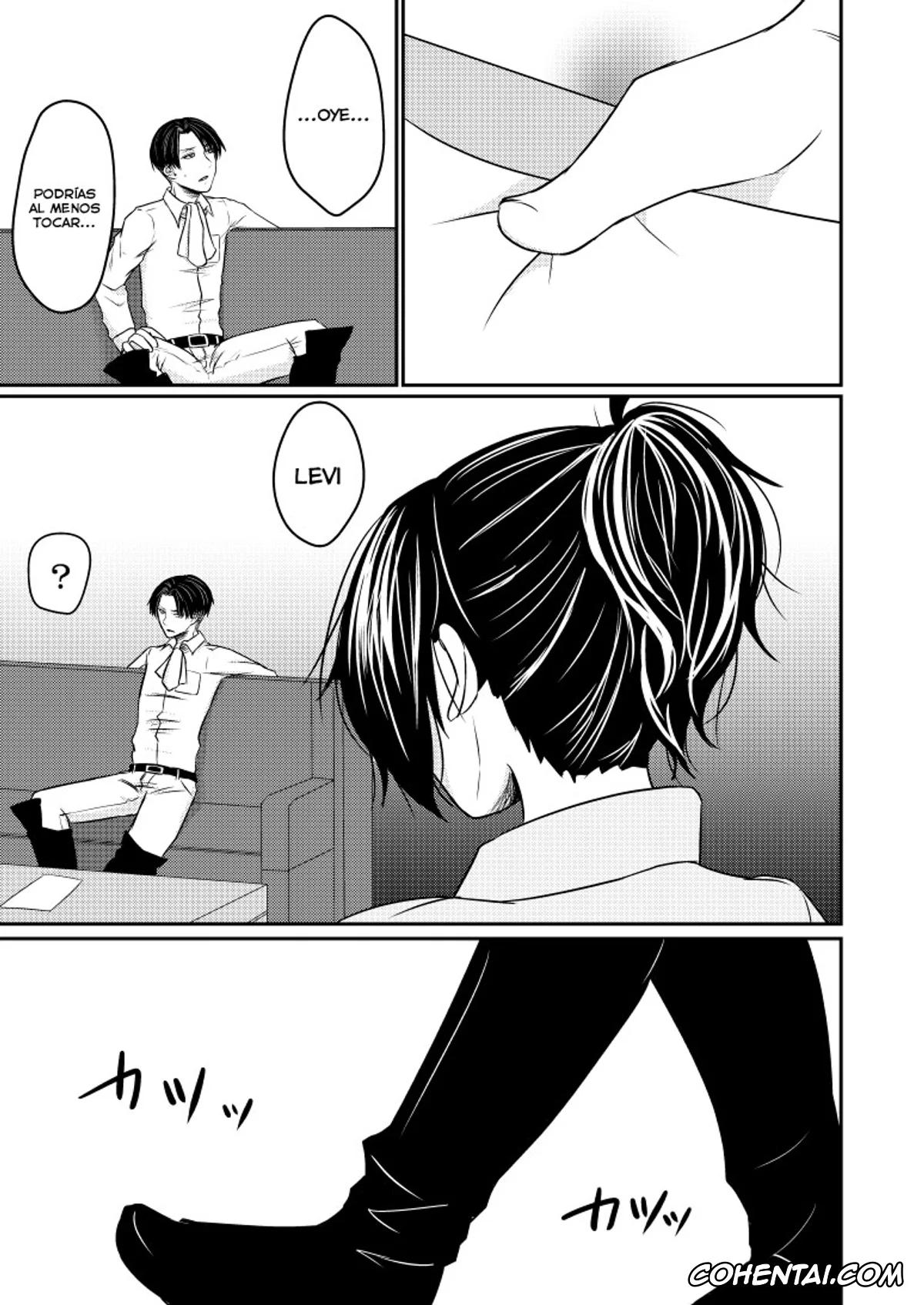 Shingeki No Kyojin | Attack On Titan xxx, Hange Zoe xxx, Levi Ackerman xxx, Tou ni Ochizu Kataru ni Ochiru (Shingeki no Kyojin), pagina 4