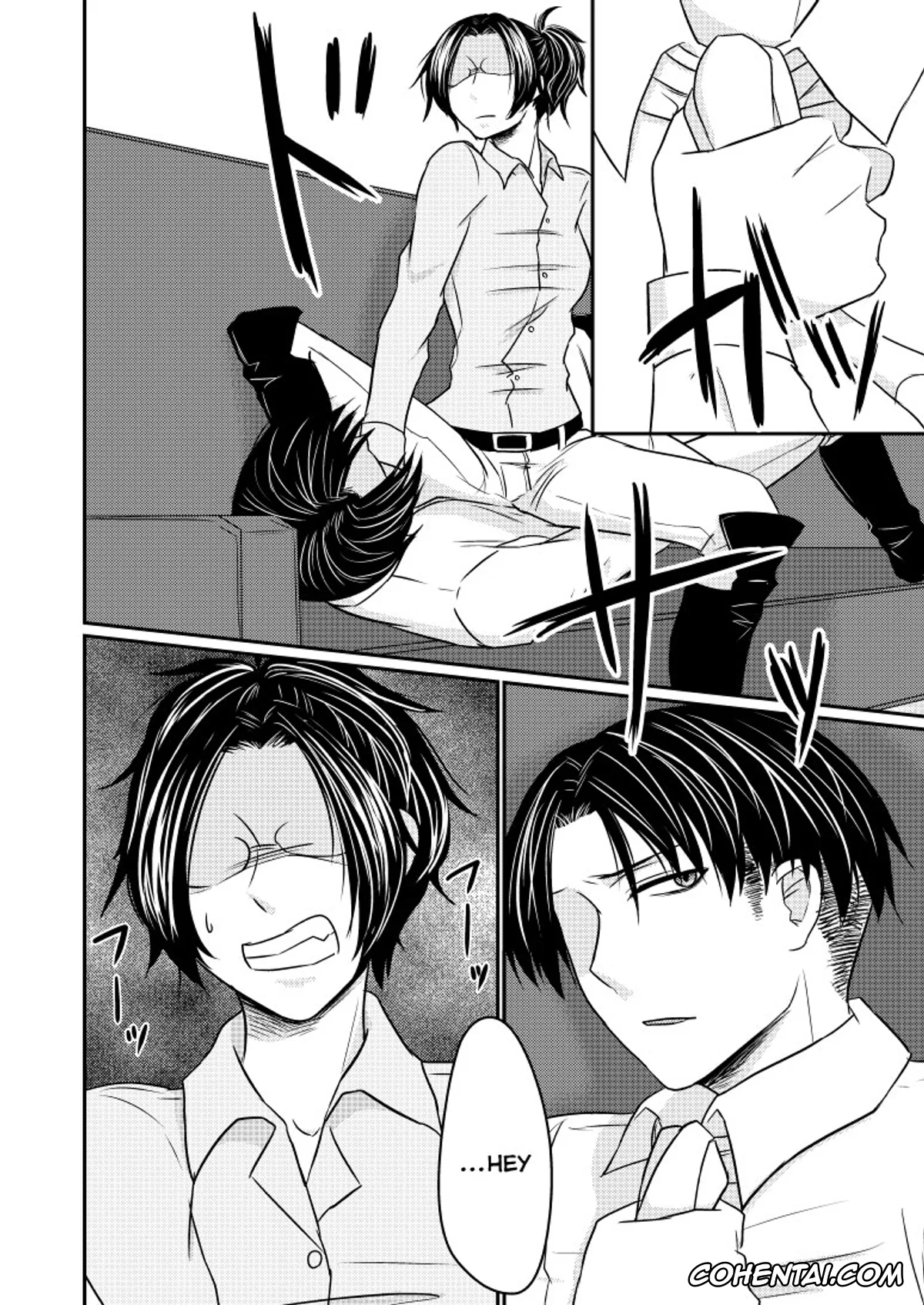 Shingeki No Kyojin | Attack On Titan porno, Hange Zoe porno, Levi Ackerman porno, Tou ni Ochizu Kataru ni Ochiru (Shingeki no Kyojin), pagina 5