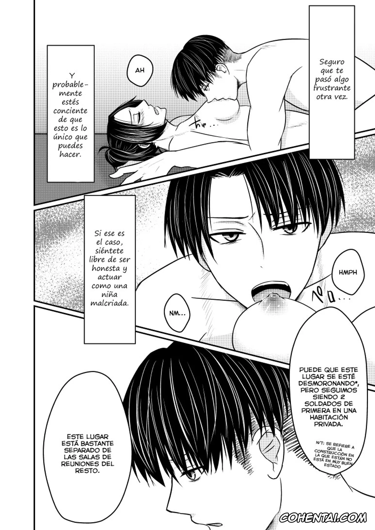Shingeki No Kyojin | Attack On Titan hentai, Hange Zoe hentai, Levi Ackerman hentai, Tou ni Ochizu Kataru ni Ochiru (Shingeki no Kyojin), pagina 18