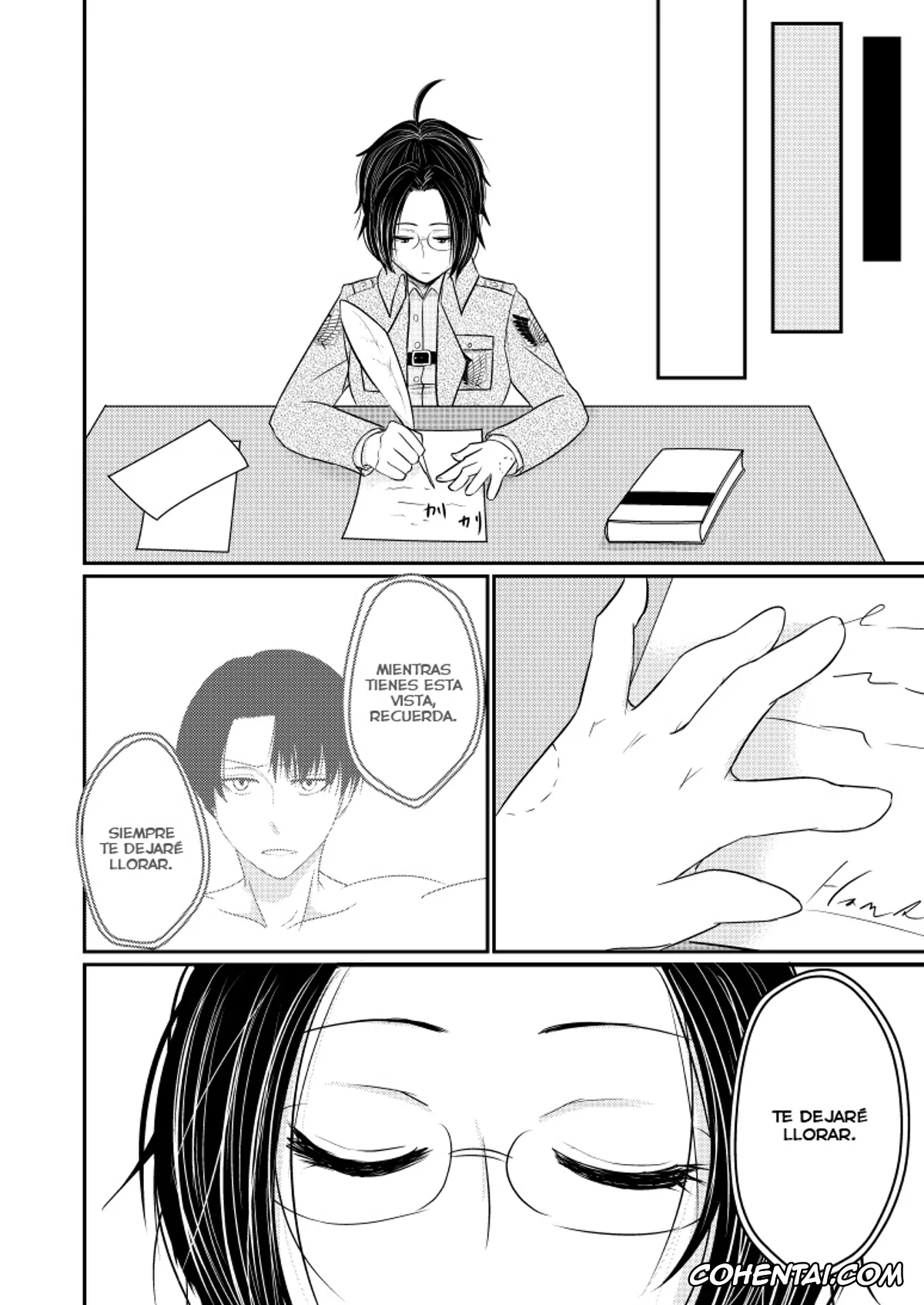 Shingeki No Kyojin | Attack On Titan xxx, Hange Zoe xxx, Levi Ackerman xxx, Tou ni Ochizu Kataru ni Ochiru (Shingeki no Kyojin), pagina 28