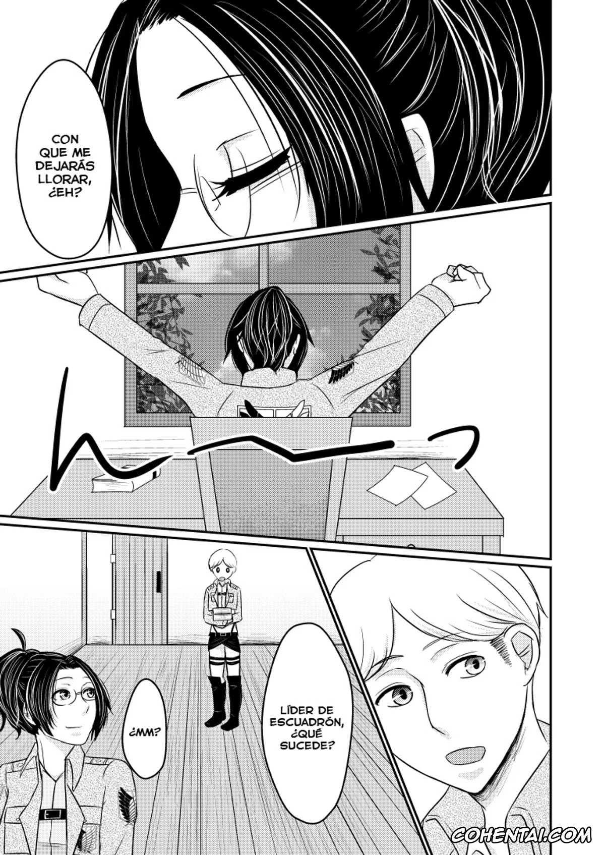 Shingeki No Kyojin | Attack On Titan porno, Hange Zoe porno, Levi Ackerman porno, Tou ni Ochizu Kataru ni Ochiru (Shingeki no Kyojin), pagina 29