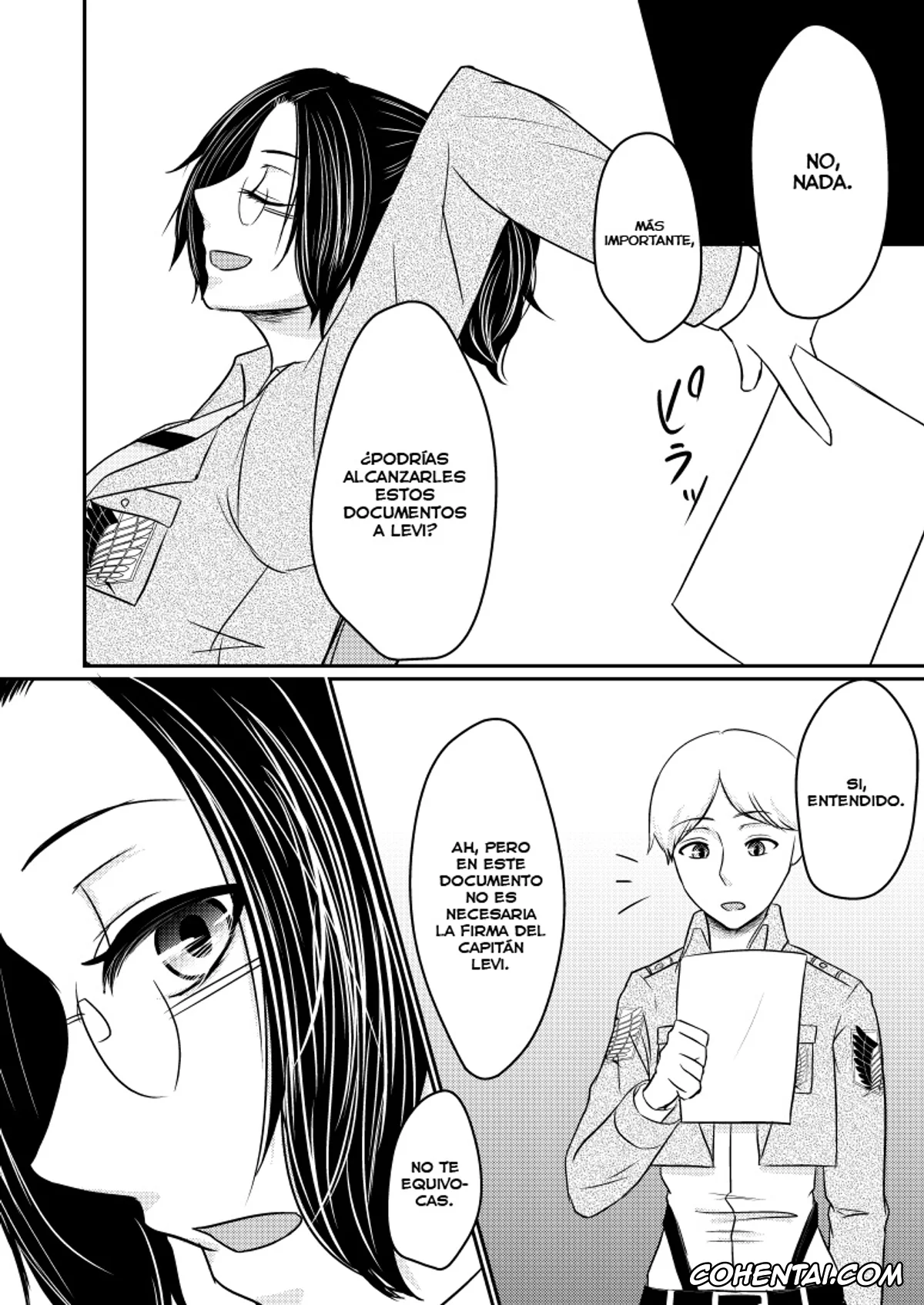 Shingeki No Kyojin | Attack On Titan hentai, Hange Zoe hentai, Levi Ackerman hentai, Tou ni Ochizu Kataru ni Ochiru (Shingeki no Kyojin), pagina 30