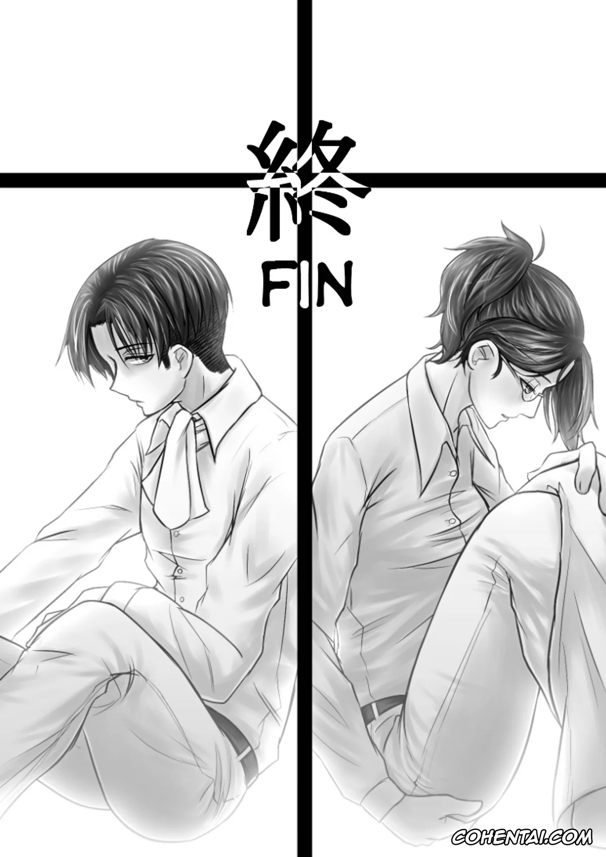 Shingeki No Kyojin | Attack On Titan porno, Hange Zoe porno, Levi Ackerman porno, Tou ni Ochizu Kataru ni Ochiru (Shingeki no Kyojin), pagina 32