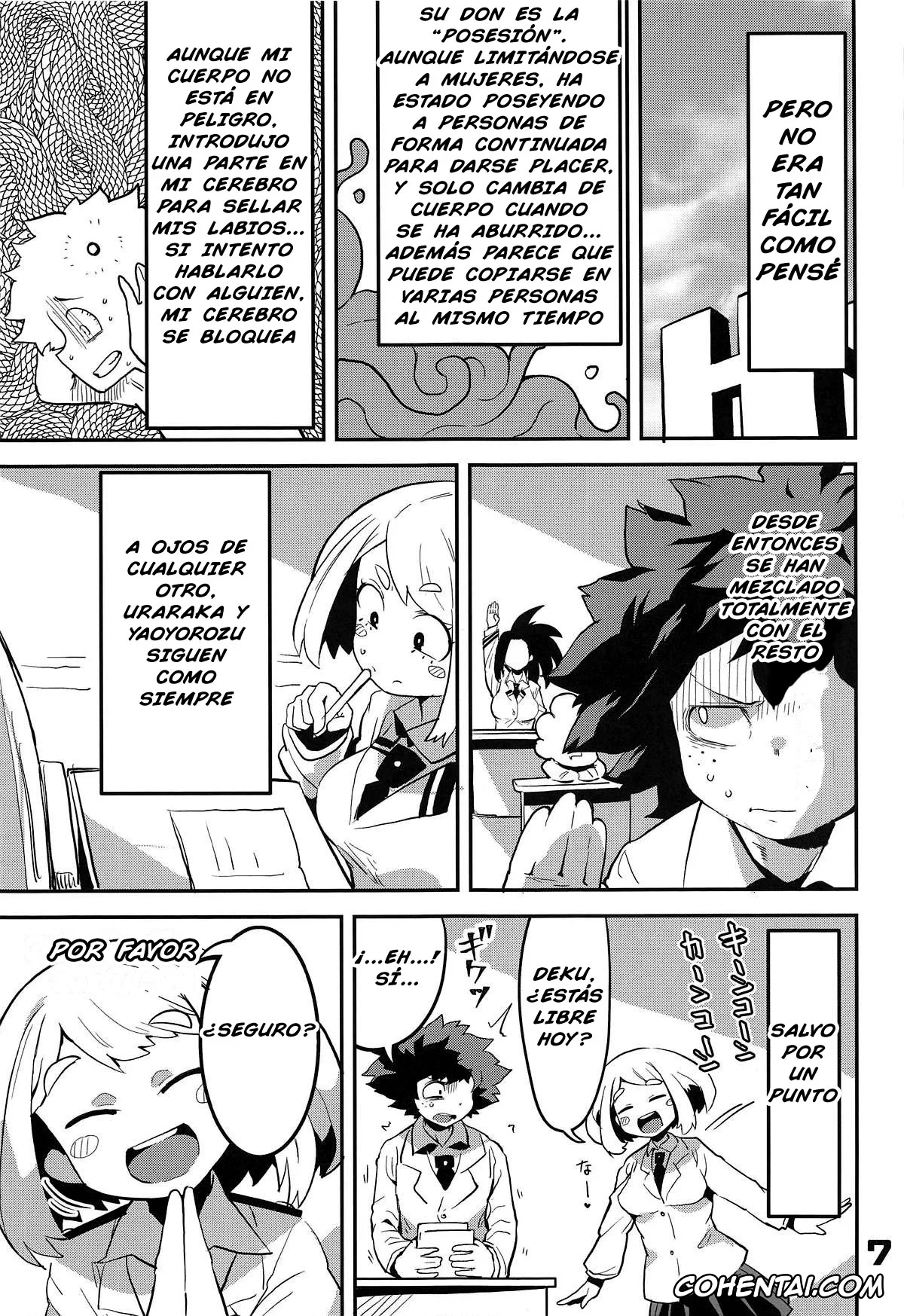 My Hero Academia | Boku No Hero Academia hentai, Itsuka Kendou hentai, Izuku Midoriya hentai, Kyoka Jiro hentai, Mina Ashido hentai, Momo Yaoyorozu hentai, Ochako Uraraka hentai, Tsuyu Asui hentai, Boku to Nottori Villain Nakademia (Boku no Hero Academia), pagina 6