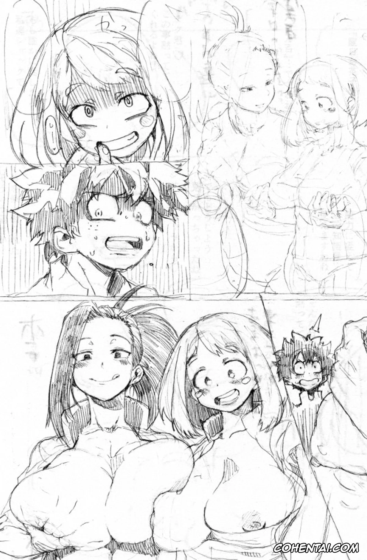 My Hero Academia | Boku No Hero Academia hentai, Itsuka Kendou hentai, Izuku Midoriya hentai, Kyoka Jiro hentai, Mina Ashido hentai, Momo Yaoyorozu hentai, Ochako Uraraka hentai, Tsuyu Asui hentai, Boku to Nottori Villain Nakademia (Boku no Hero Academia), pagina 24