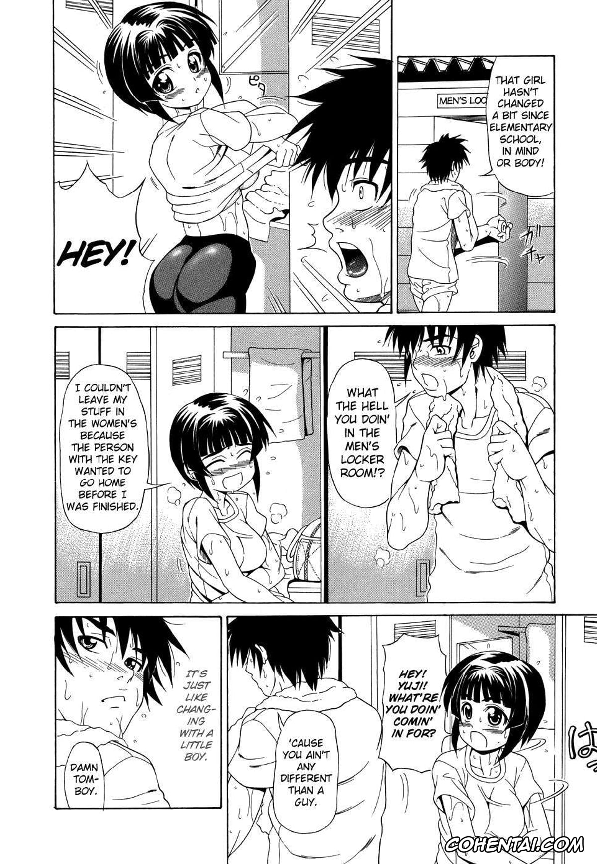 Manga porno, Tankoubon porno, Pai Nuki, pagina 56