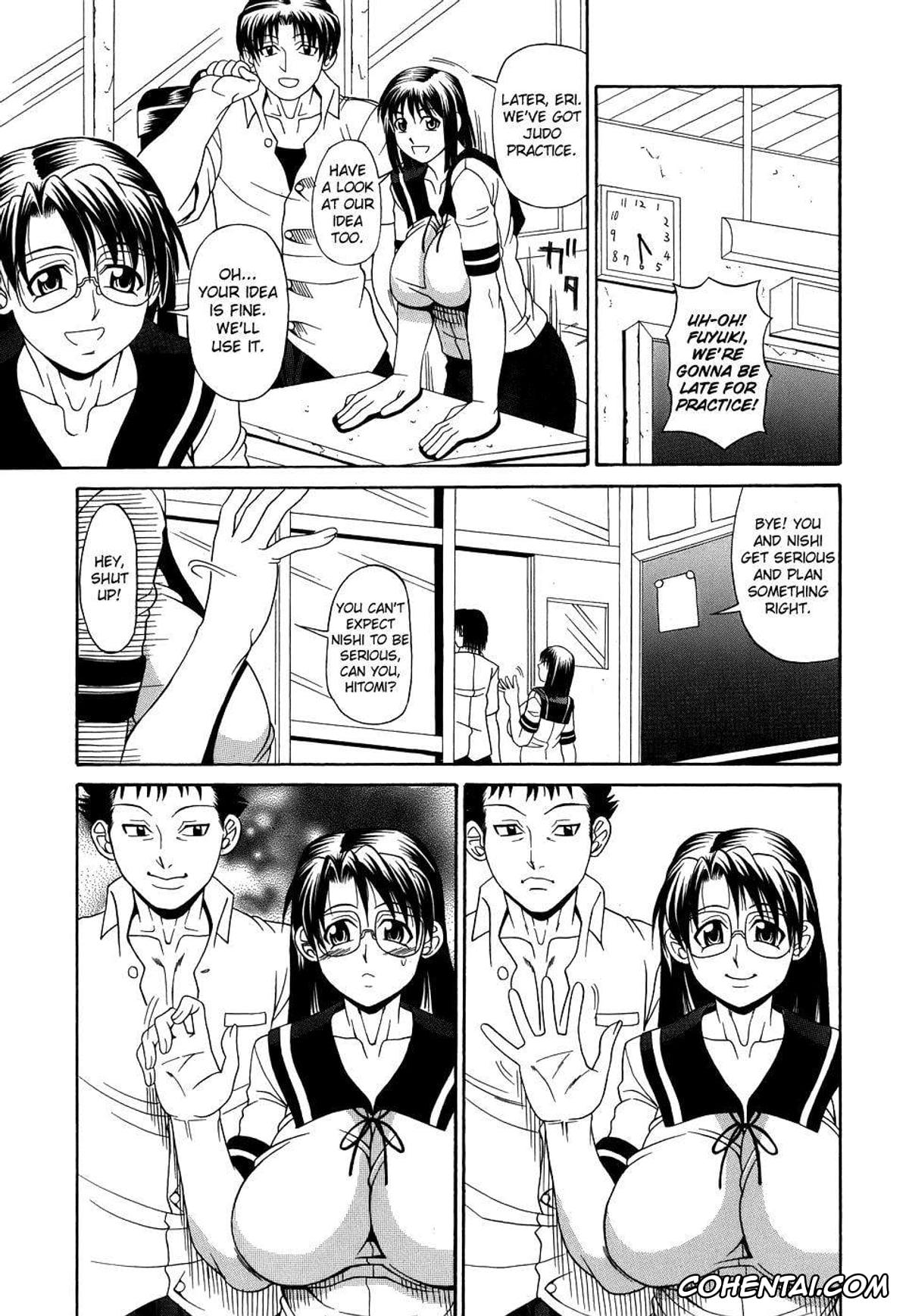 Manga porno, Tankoubon porno, Pai Nuki, pagina 107