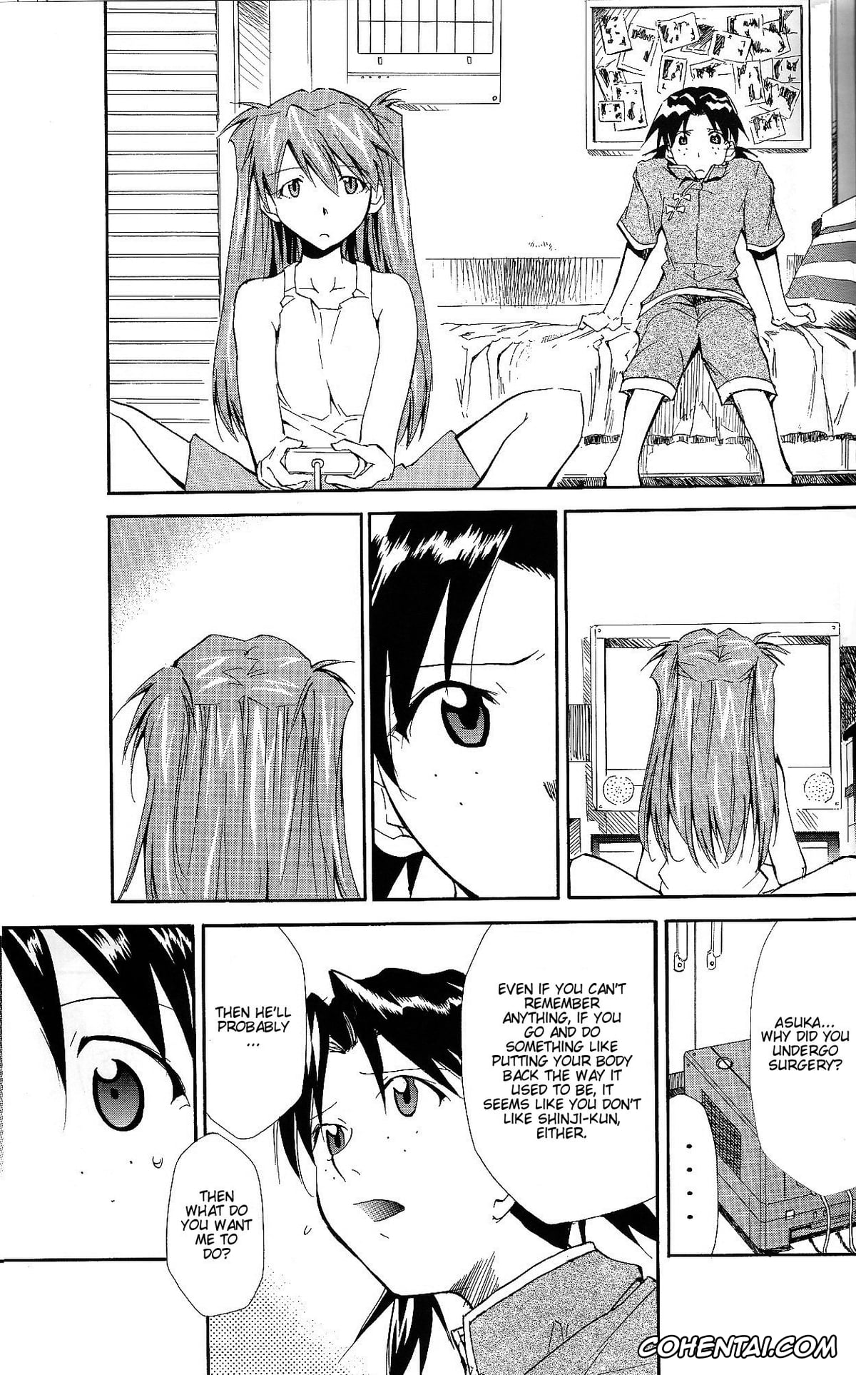Neon Genesis Evangelion xxx, Asuka Langley Soryu xxx, Misato Katsuragi xxx, Rei Ayanami xxx, Ritsuko Akagi xxx, Ryoji Kaji xxx, Shinji Ikari xxx, Supergirl xxx, RE-TAKE ~After~ (Neon Genesis Evangelion), pagina 22