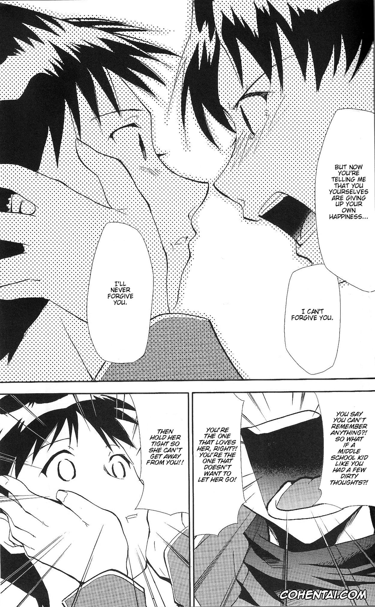 Neon Genesis Evangelion xxx, Asuka Langley Soryu xxx, Misato Katsuragi xxx, Rei Ayanami xxx, Ritsuko Akagi xxx, Ryoji Kaji xxx, Shinji Ikari xxx, Supergirl xxx, RE-TAKE ~After~ (Neon Genesis Evangelion), pagina 34