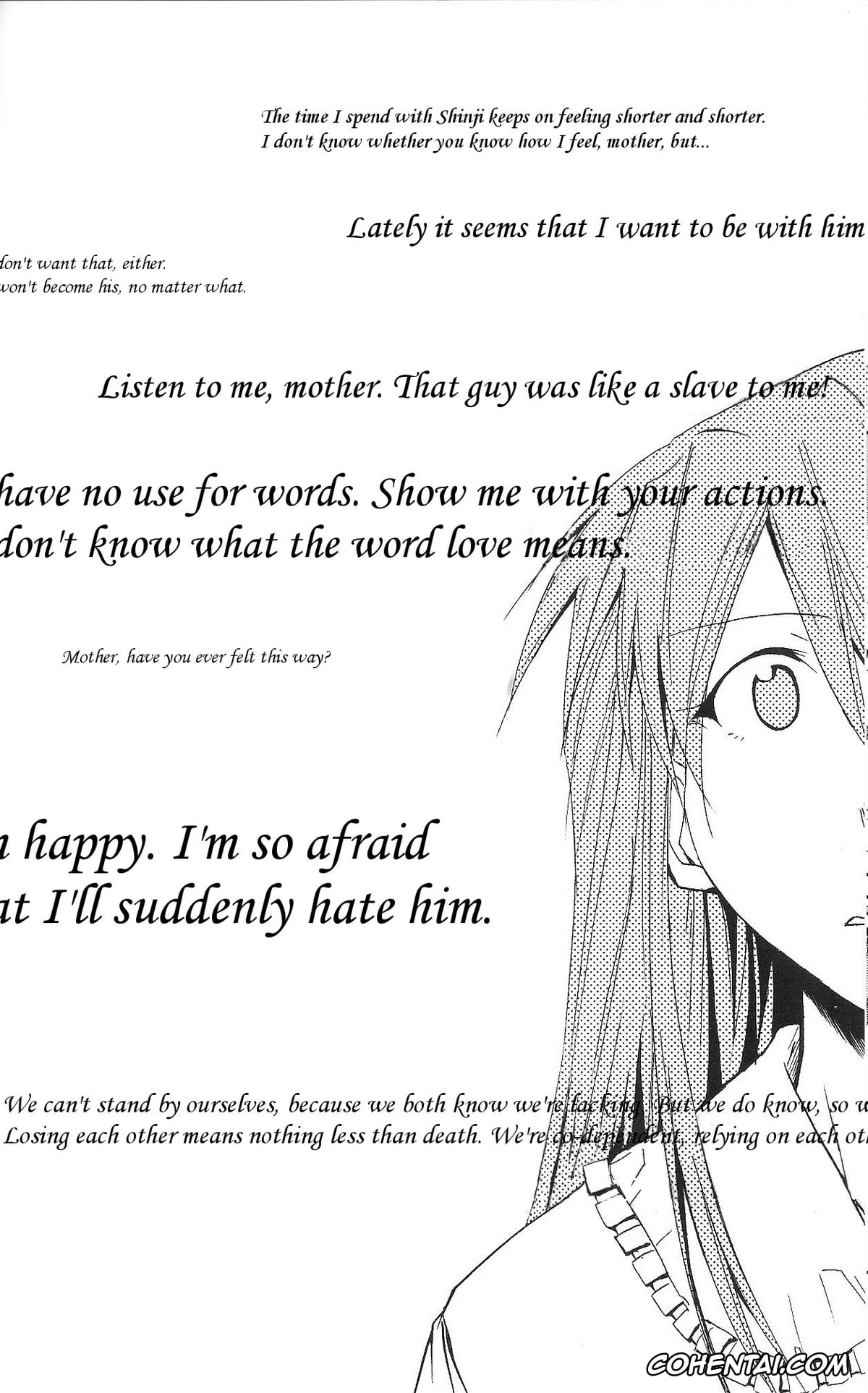 Neon Genesis Evangelion xxx, Asuka Langley Soryu xxx, Misato Katsuragi xxx, Rei Ayanami xxx, Ritsuko Akagi xxx, Ryoji Kaji xxx, Shinji Ikari xxx, Supergirl xxx, RE-TAKE ~After~ (Neon Genesis Evangelion), pagina 82