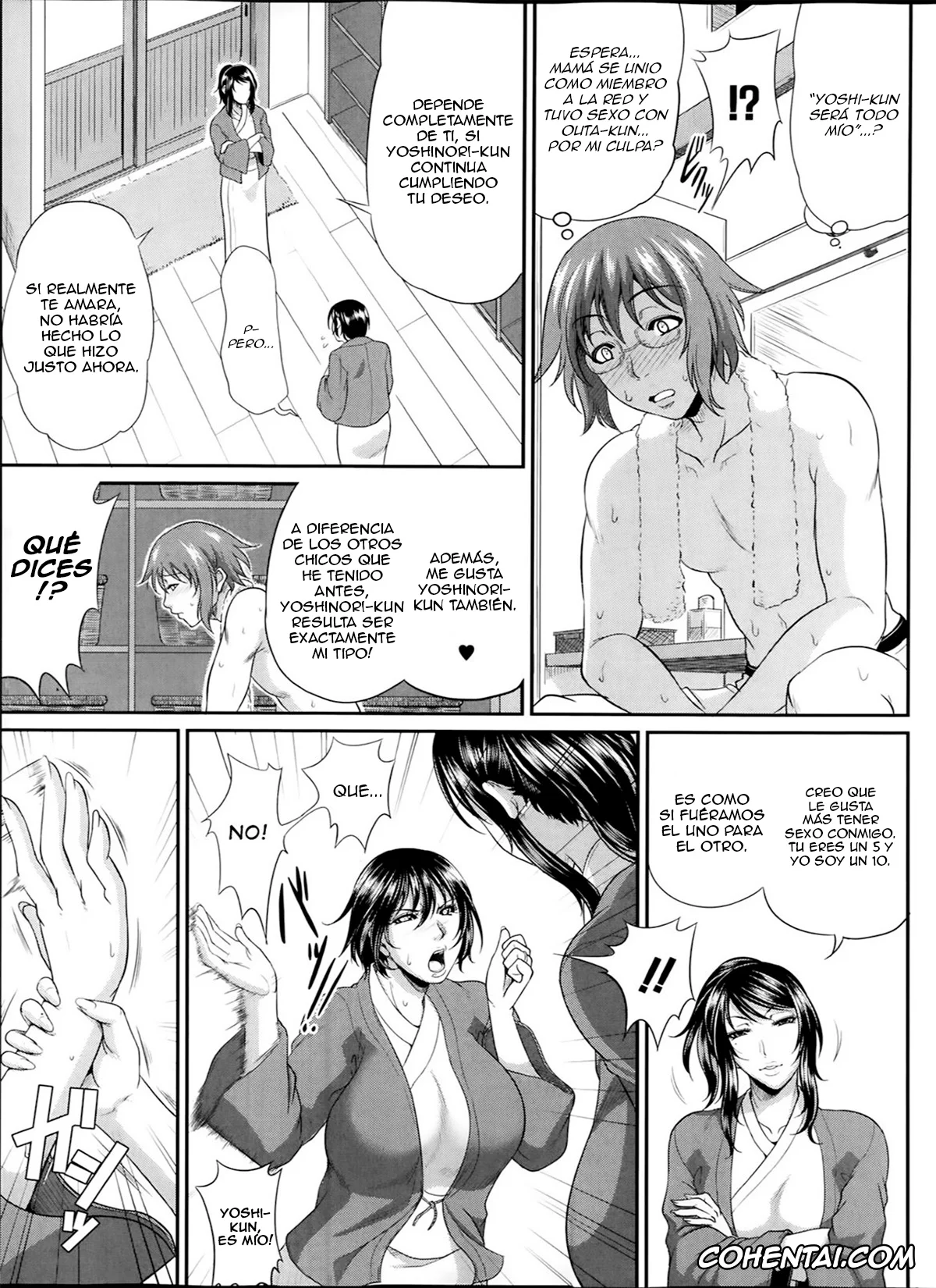 Manga hentai, Tankoubon hentai, Enjo Kosai ~Midara na Mama no Aishikata~, pagina 108